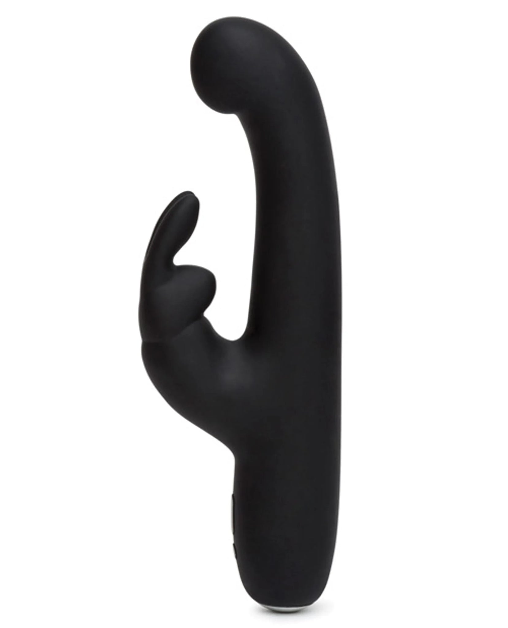 HAPPY RABBIT SLIMLINE G-SPOT RECHARGEABLE VIBRATOR BLACK