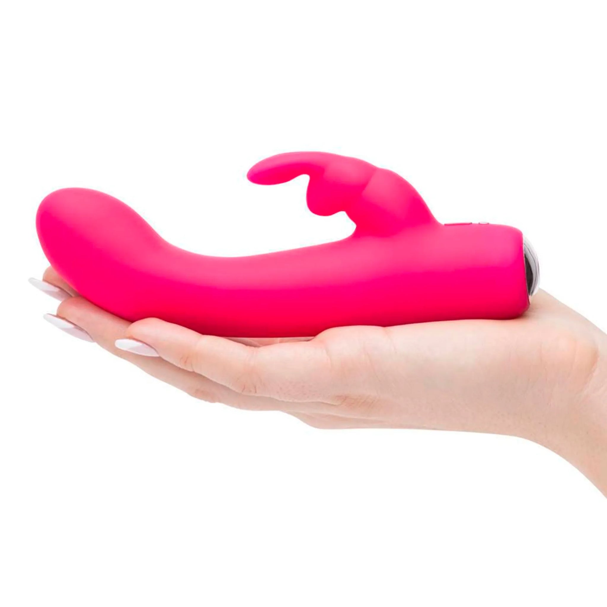 HAPPY RABBIT MINI USB VIBRATOR RECHARGEABLE PINK