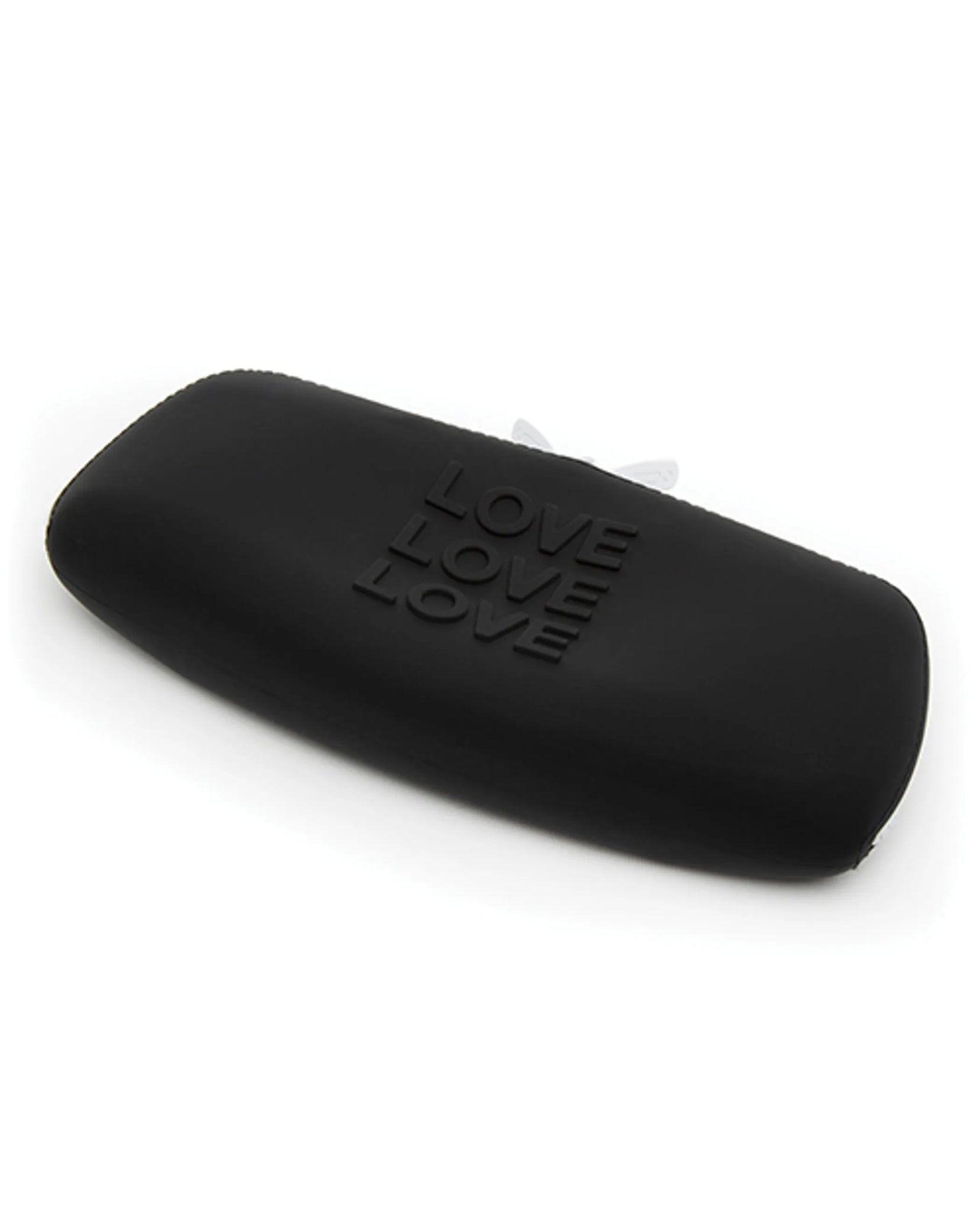 HAPPY RABBIT LOVE MEDIUM BLACK SILICONE STORAGE BAG