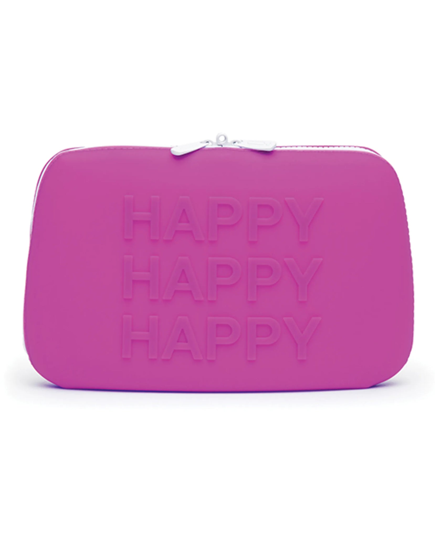 HAPPY RABBIT HAPPY LARGE PURPLE SILICONE ZIP STORAGE BAG
