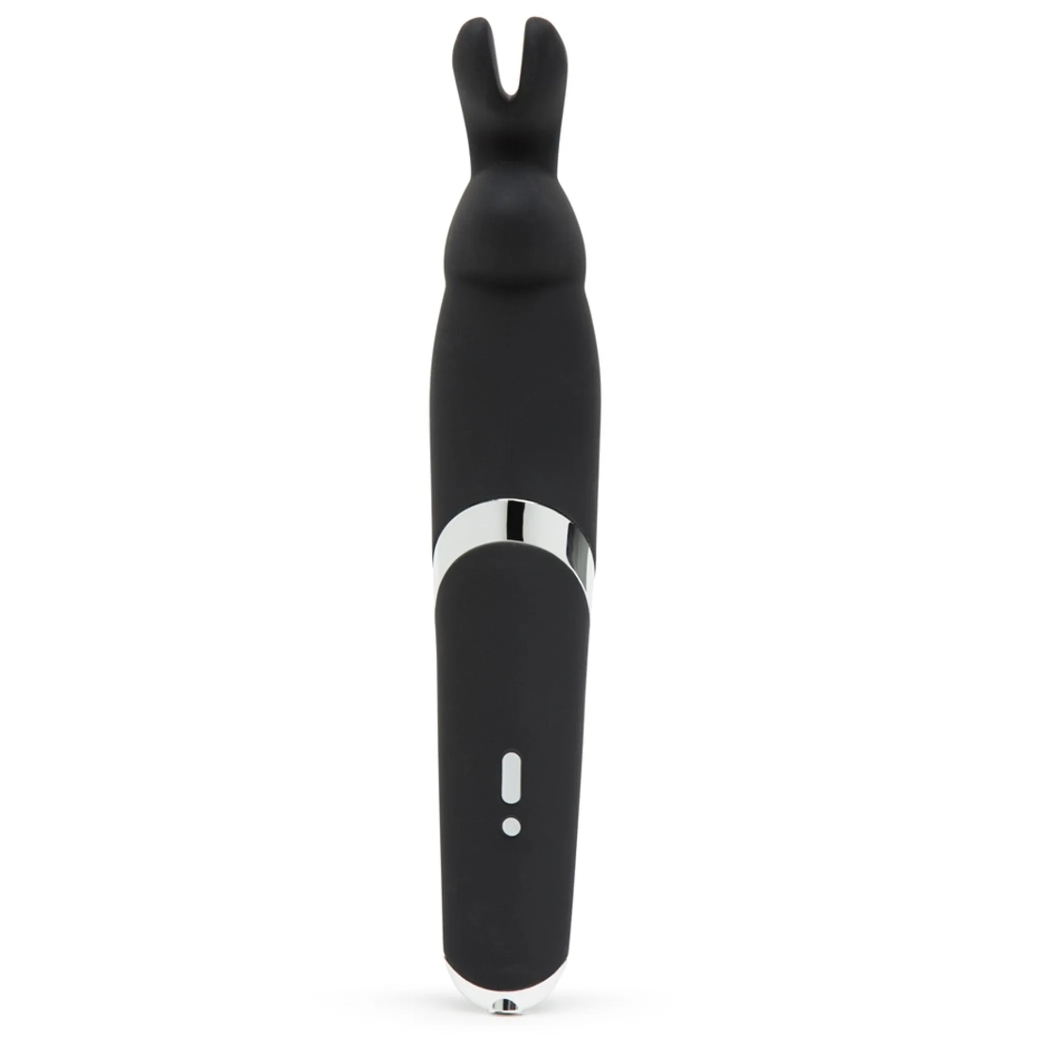HAPPY RABBIT RECHARGEABLE WAND VIBRATOR BLACK