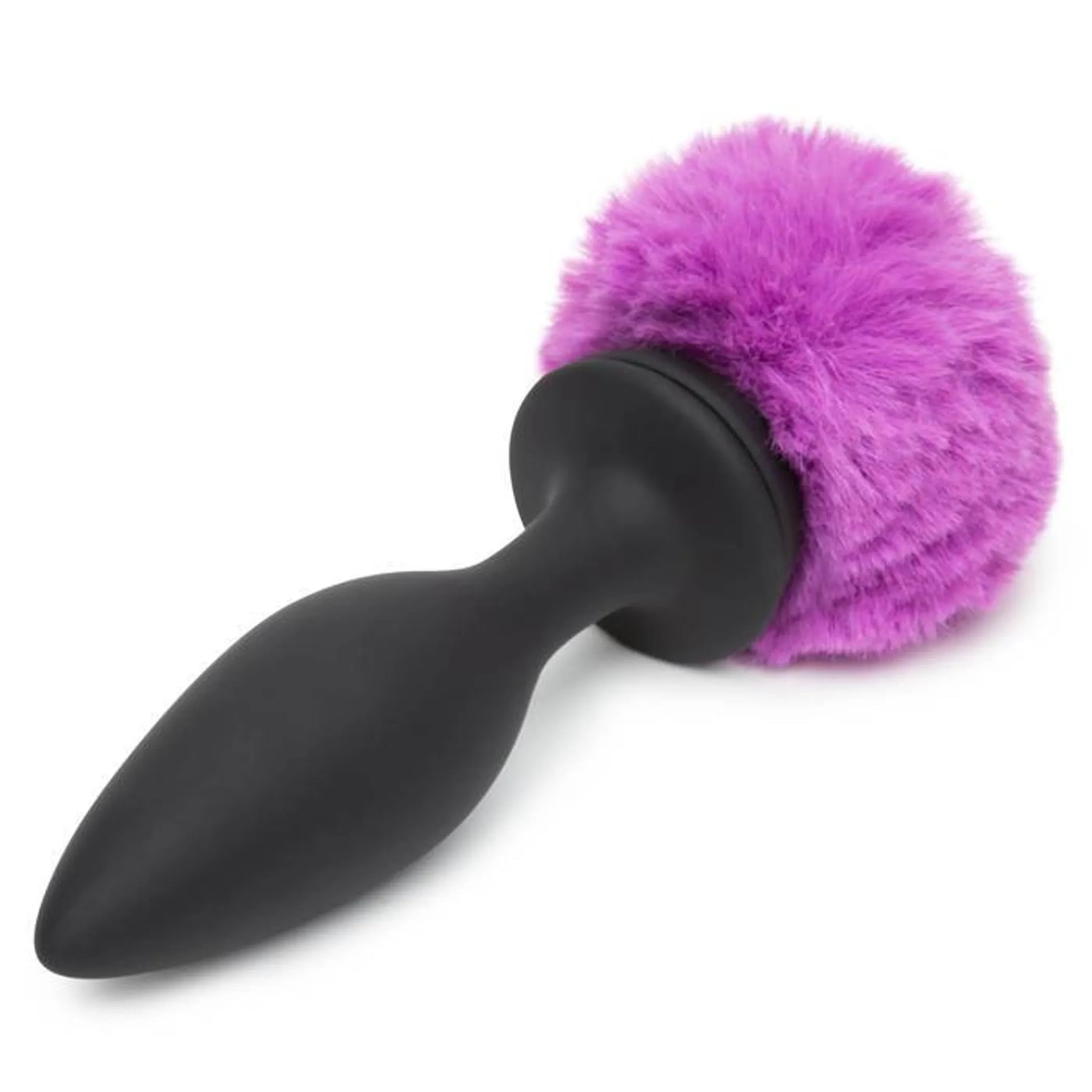 (D) HAPPY RABBIT LARGE VIBRATI BUNNY TAIL BUTT PLUG