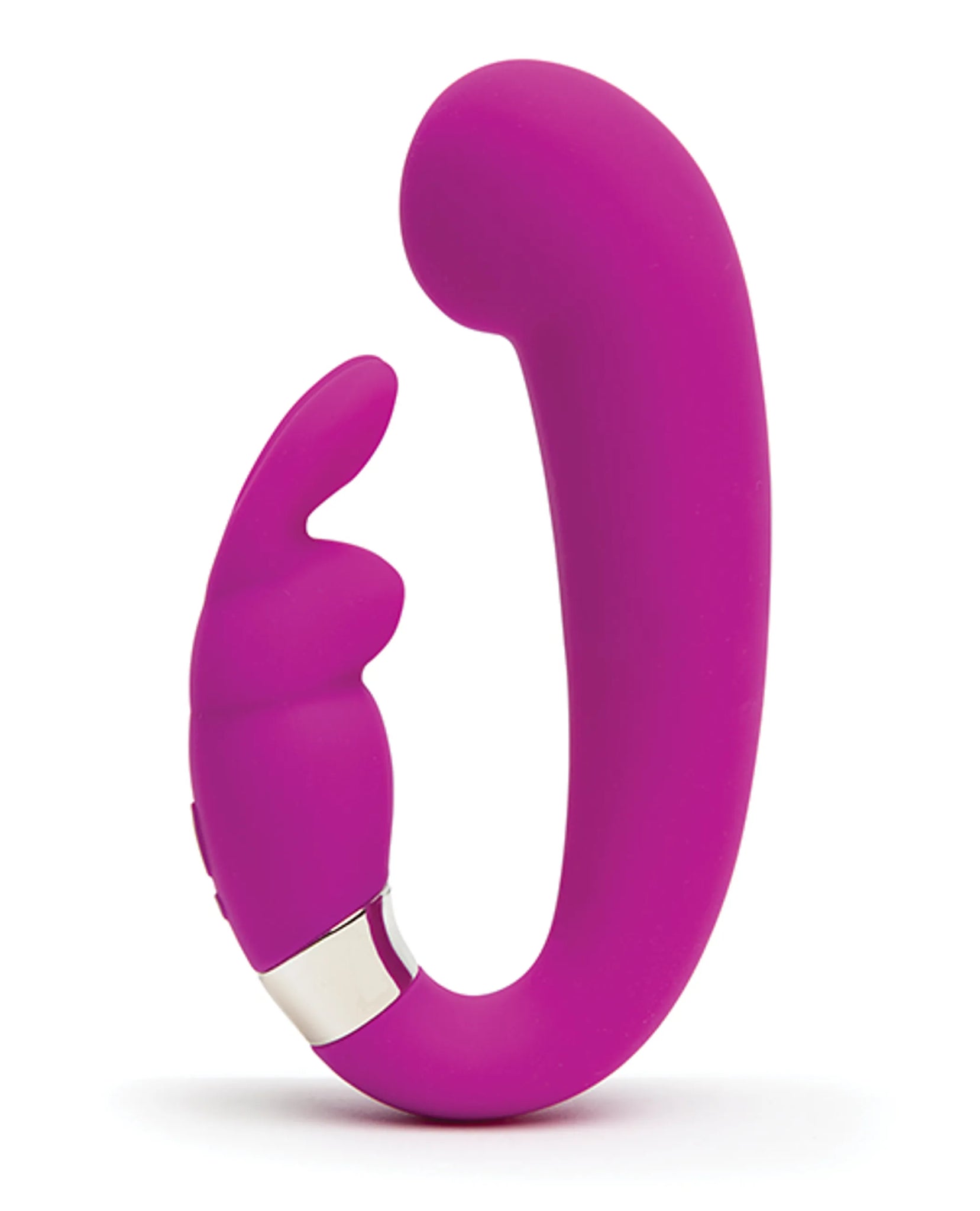 HAPPY RABBIT G-SPOT CLITORAL CURVE VIBRATOR PURPLE