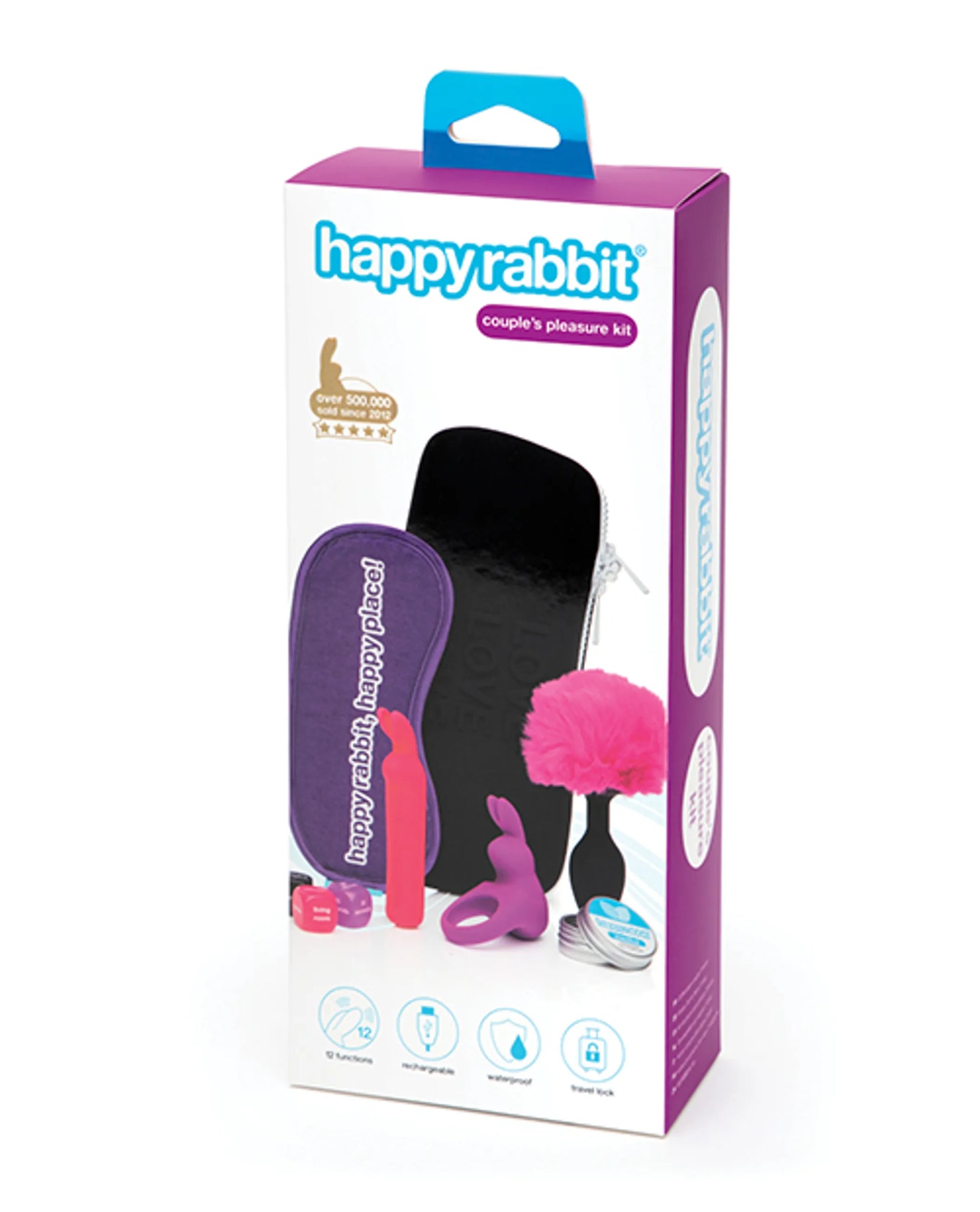 HAPPY RABBIT COUPLES PLEASURE KIT 7PC