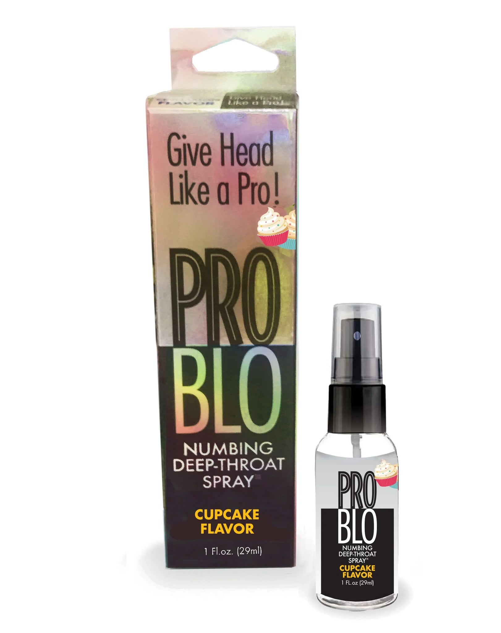 PROBLO DEEP THROAT SPRAY CUPCAKE 1OZ