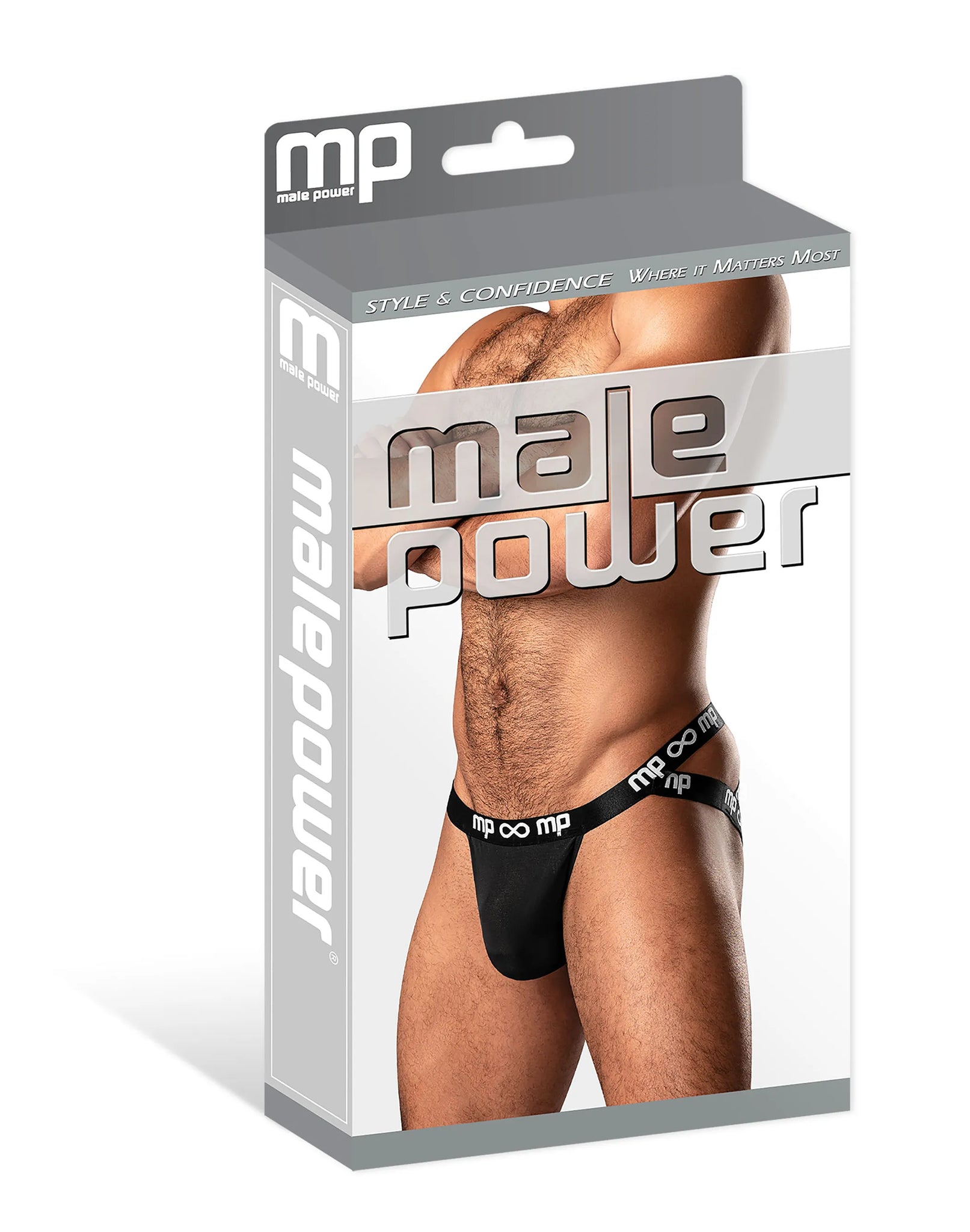 INFINITE COMFORT JOCK BLACK L/XL