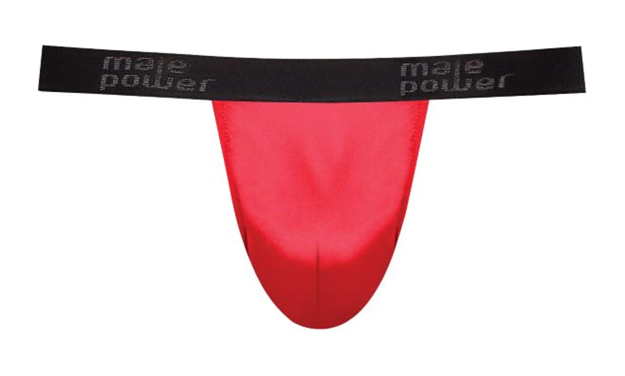 JOCK SATIN LYCRA RED S/M