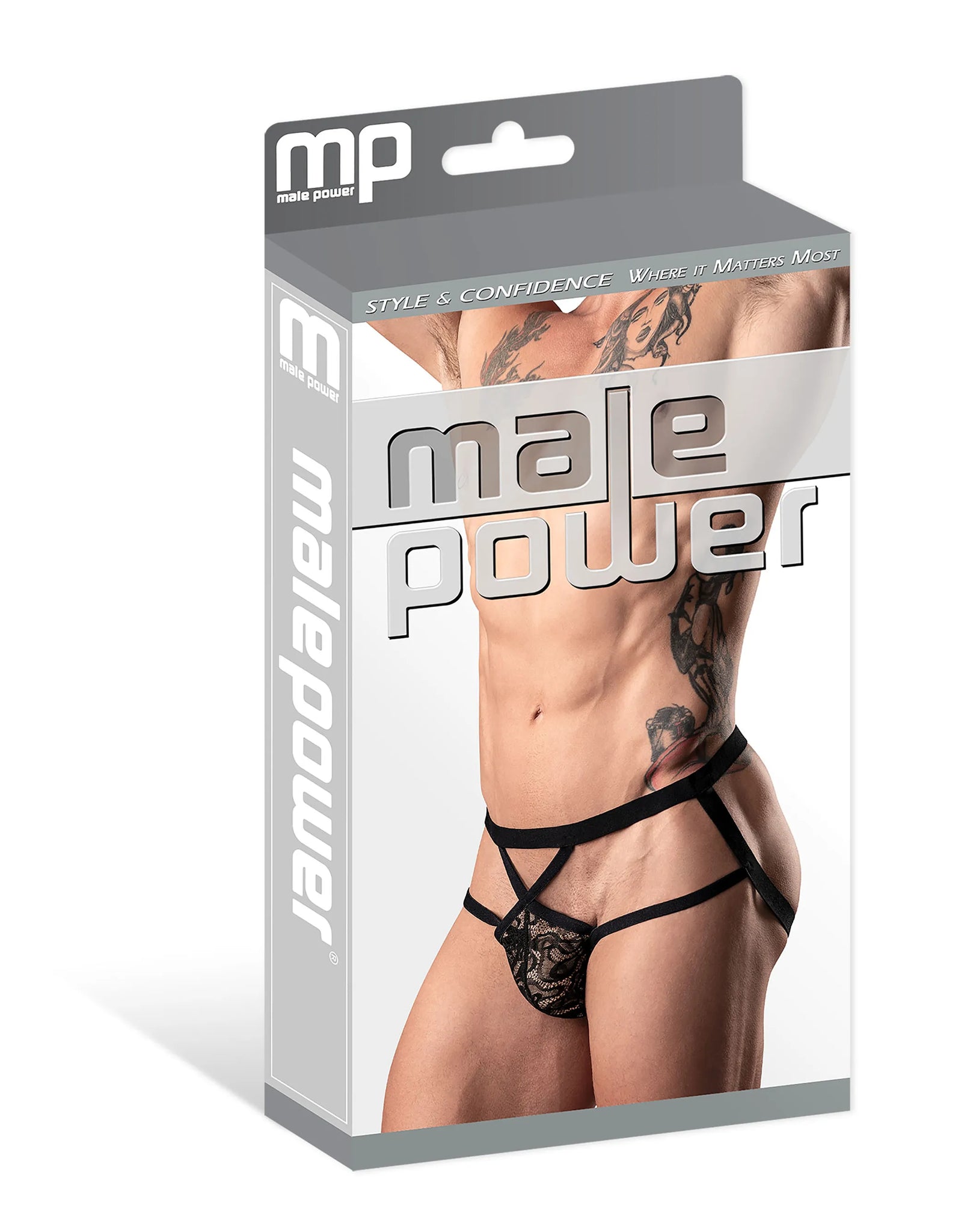 LUCIFER STRAPPY JOCK BLACK