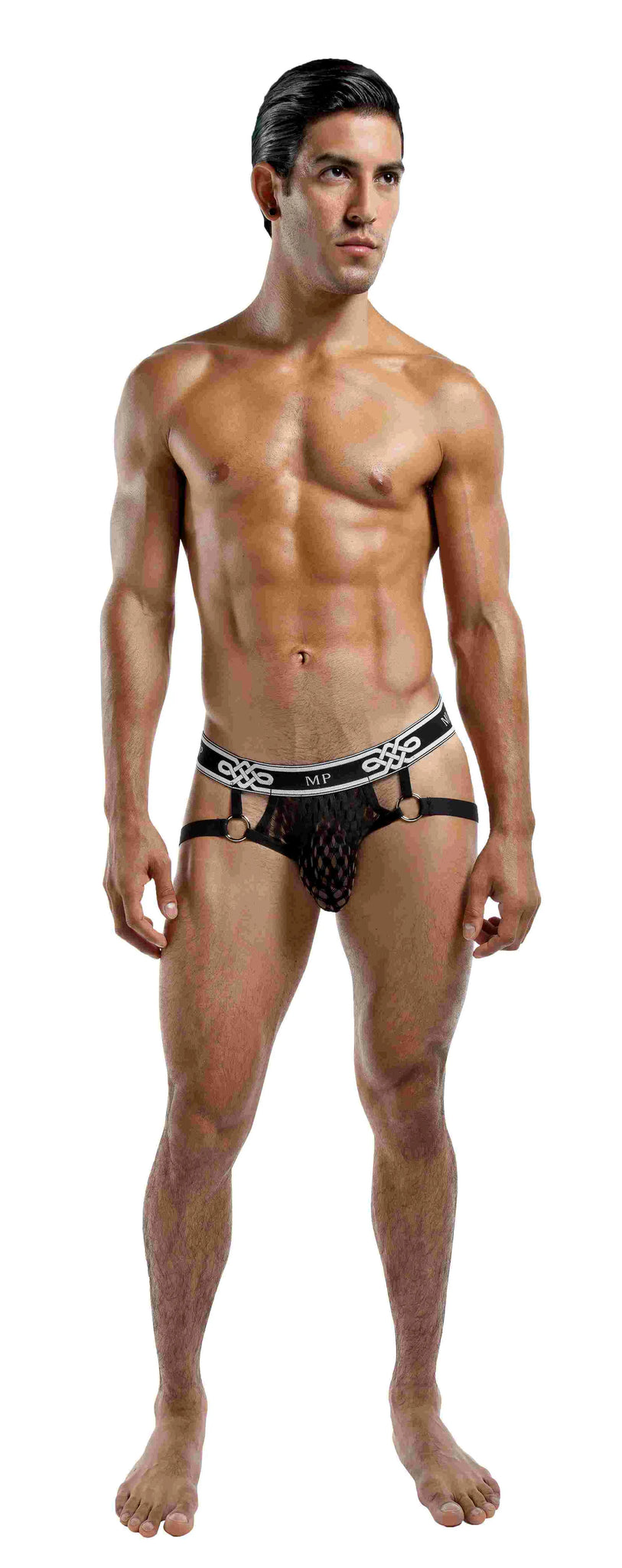 PEEP SHOW JOCK RING BLACK SMALL/ MEDIUM