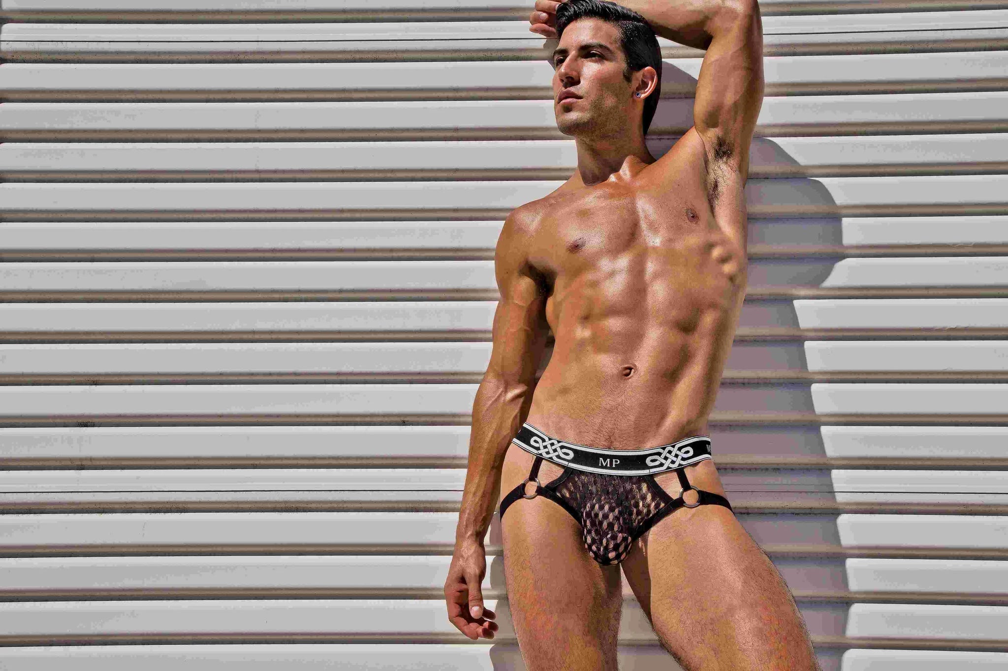 PEEP SHOW JOCK RING BLACK SMALL/ MEDIUM