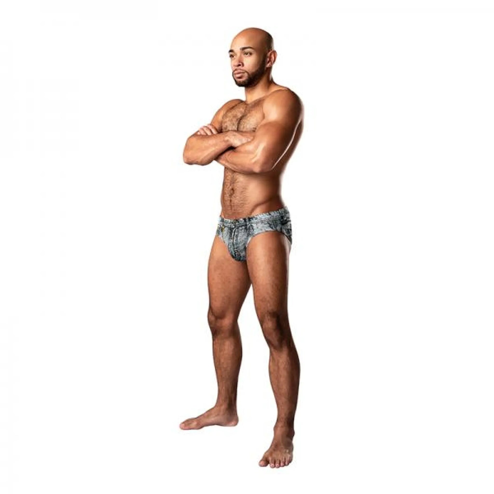 DIRTY DENIM BIKINI BLUE MEDIUM