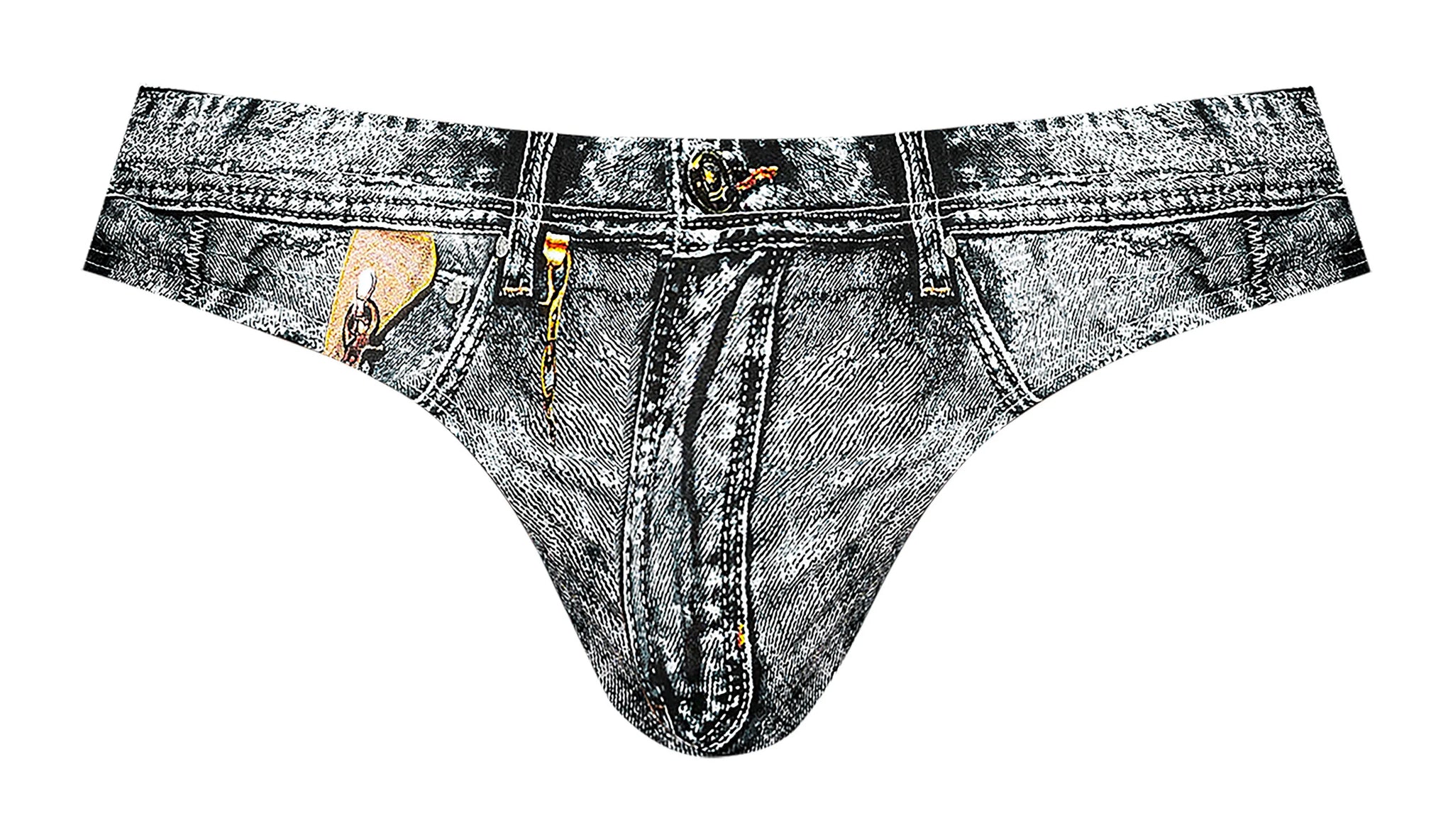 DIRTY DENIM BIKINI BLUE MEDIUM