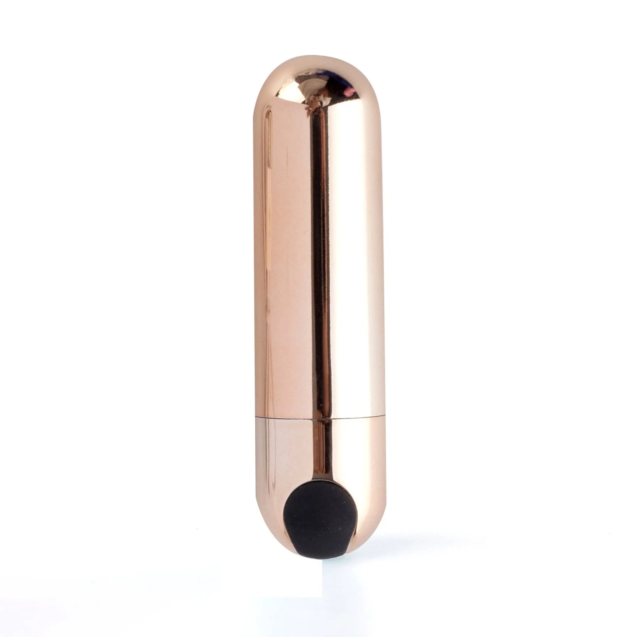 Mini Rechargeable Bullet Vibrator in Rose Gold