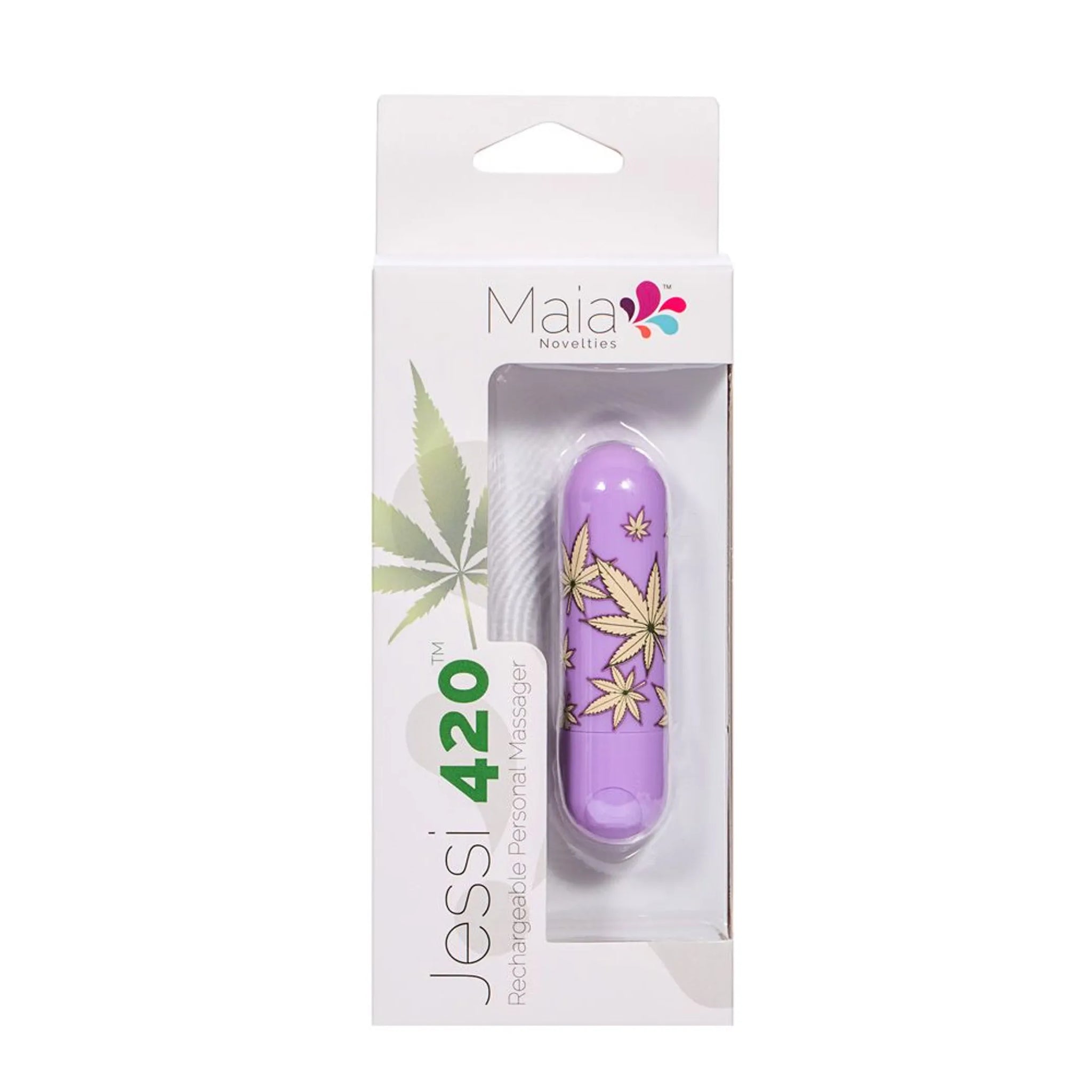 Mini Purple Remote Bullet Vibrator with 10 Vibration Modes