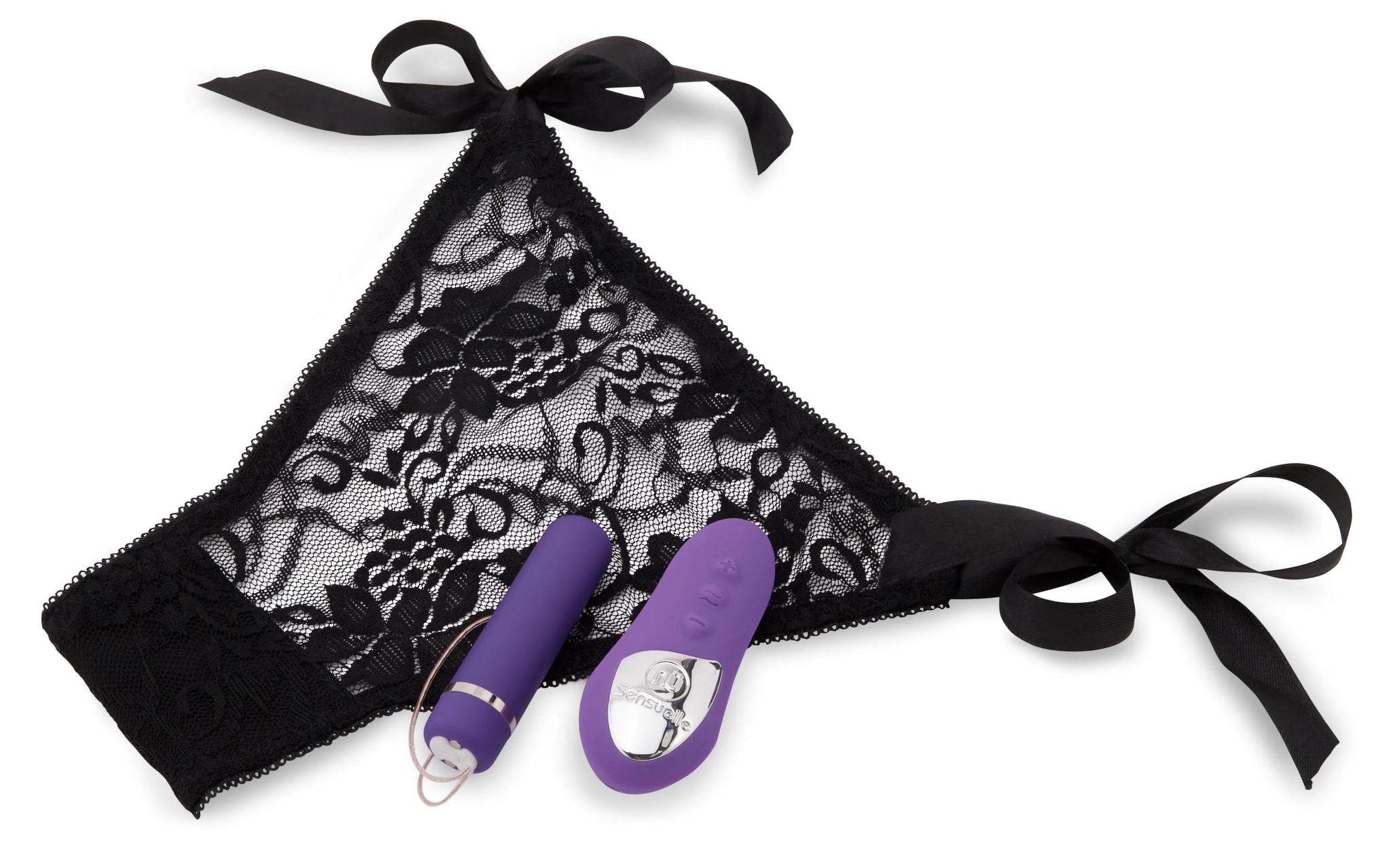 SENSUELLE PLEASURE PANTY PURPLE REMOTE CONTROL