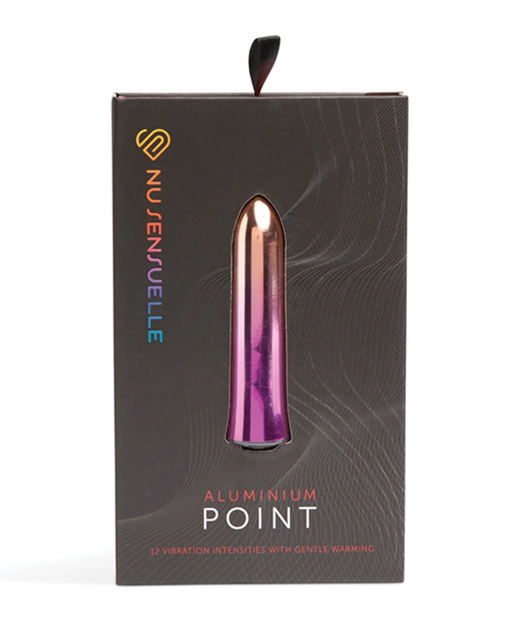 Aluminum Point Bullet Vibrator with Warming Ombre Finish