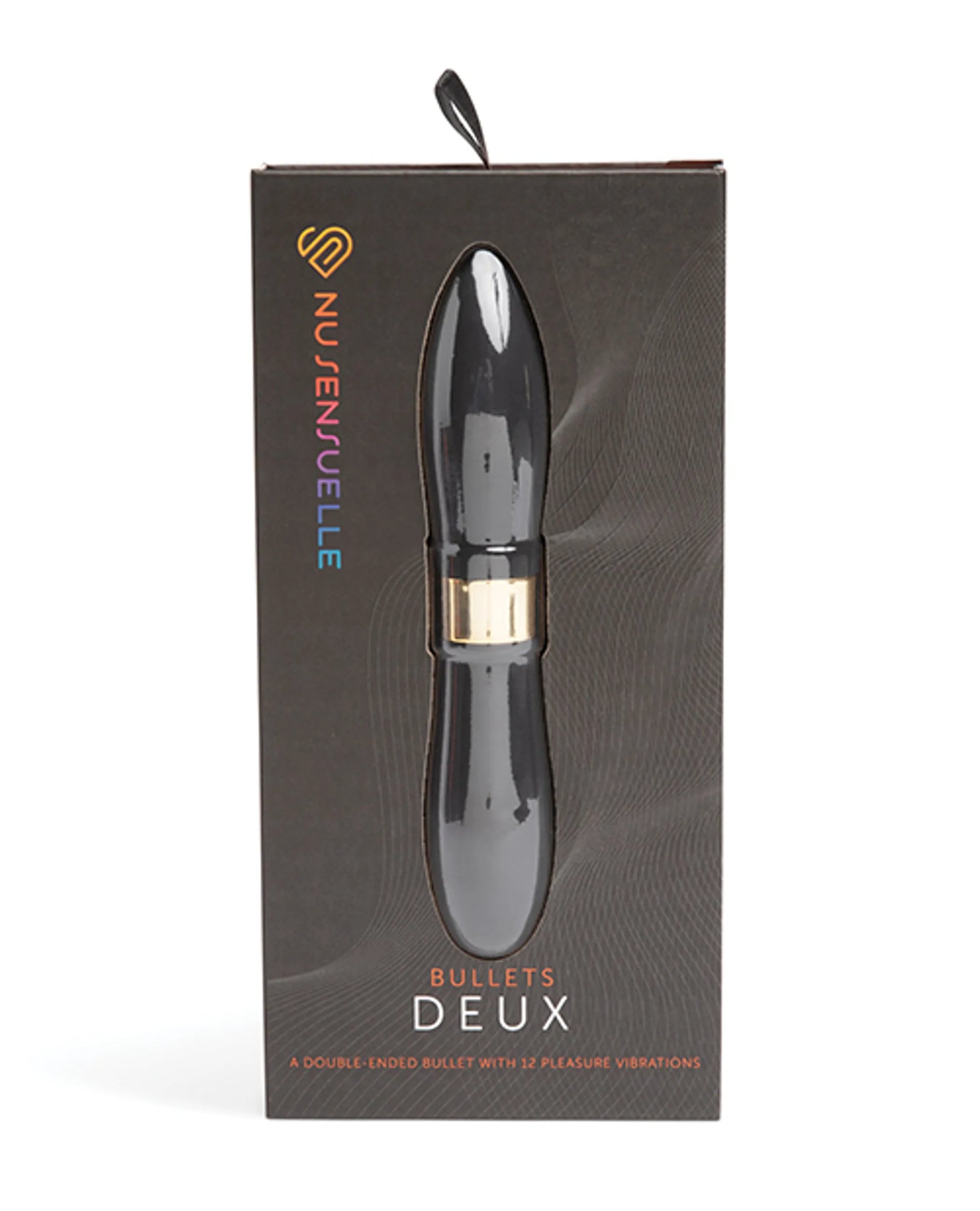 SENSUELLE DOUBLE ENDED BULLET BLACK