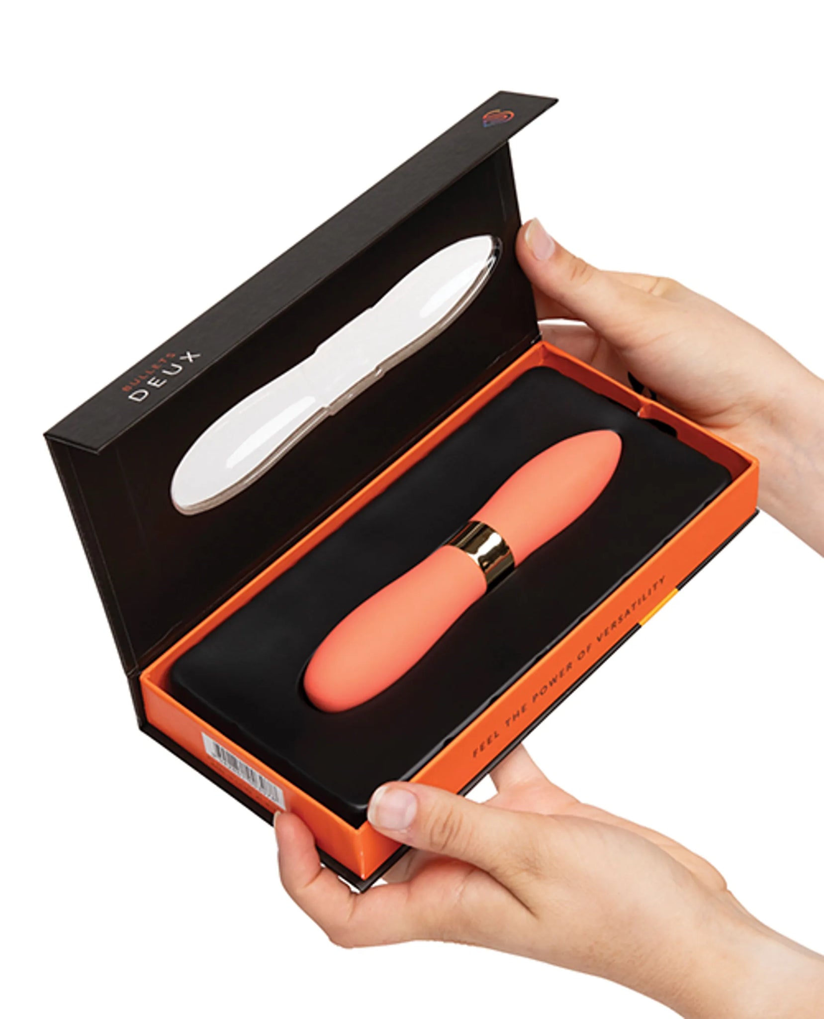 Sensuelle Double Ended Deux Bullet Vibrator Coral