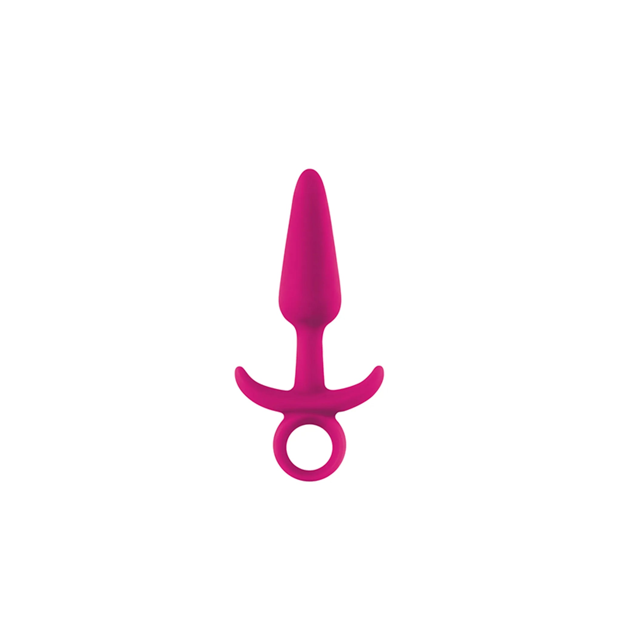 Small Silicone Butt Plug in Pink