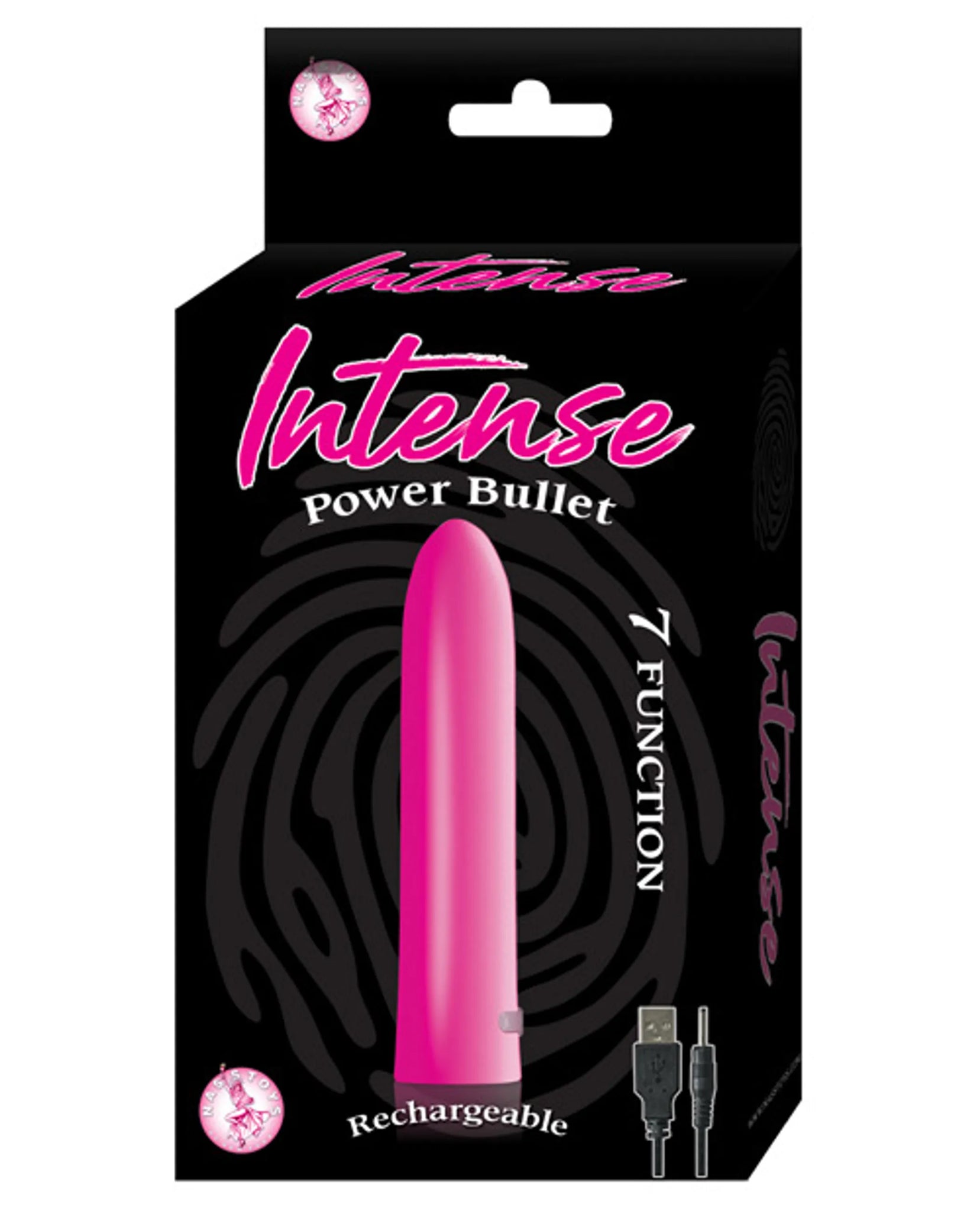 Intense Power Bullet Vibrator - Pink, 3.5 Inches