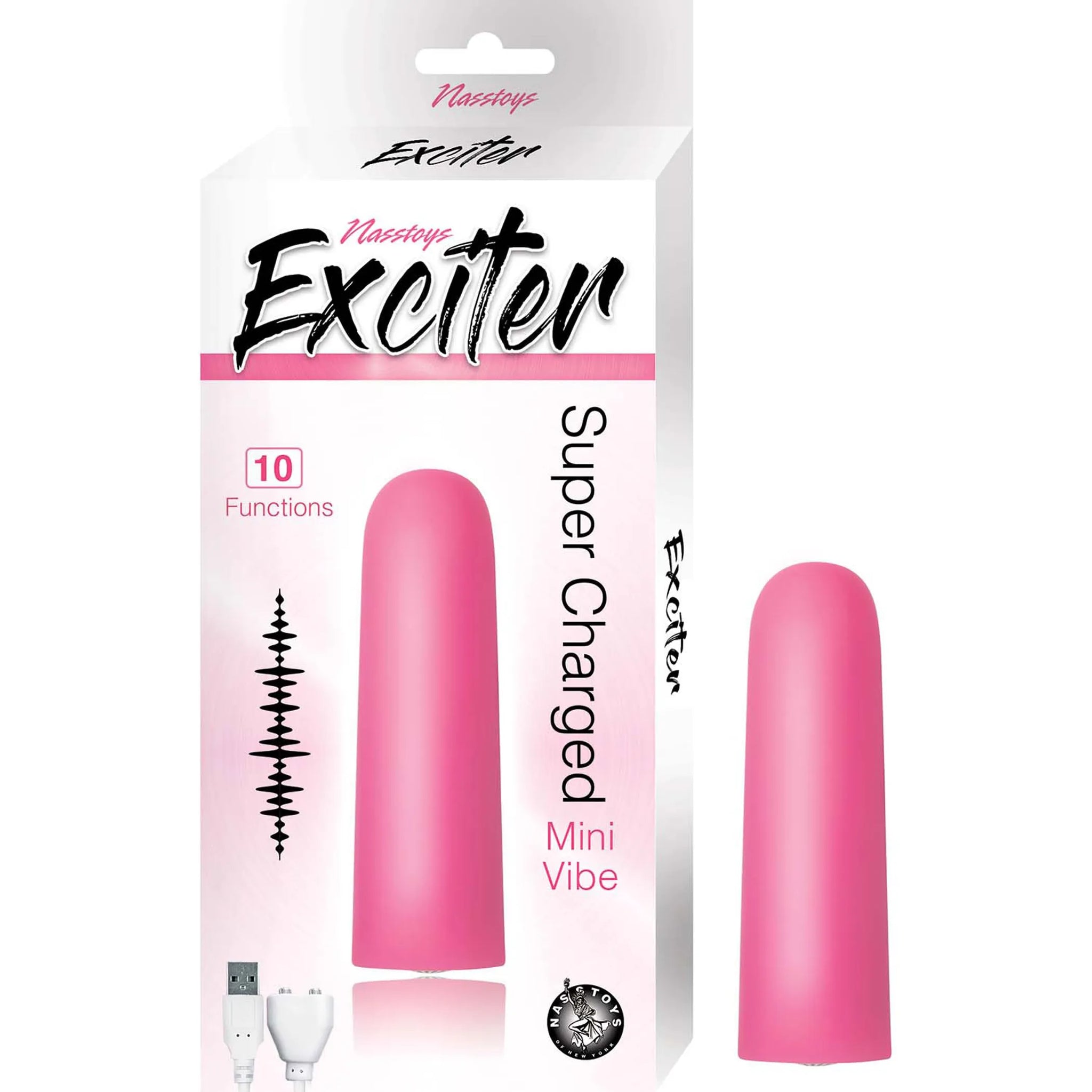 Exciter Mini Vibe Pink – Pocket-Size Bullet (by Nasstoys)
