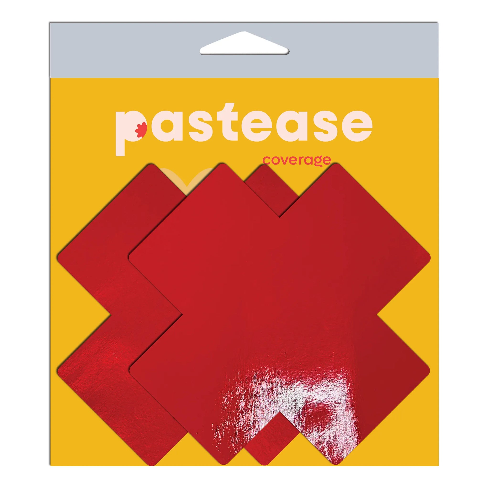PASTEASE FAUX LATEX RED PLUS X FULL COVERAGE