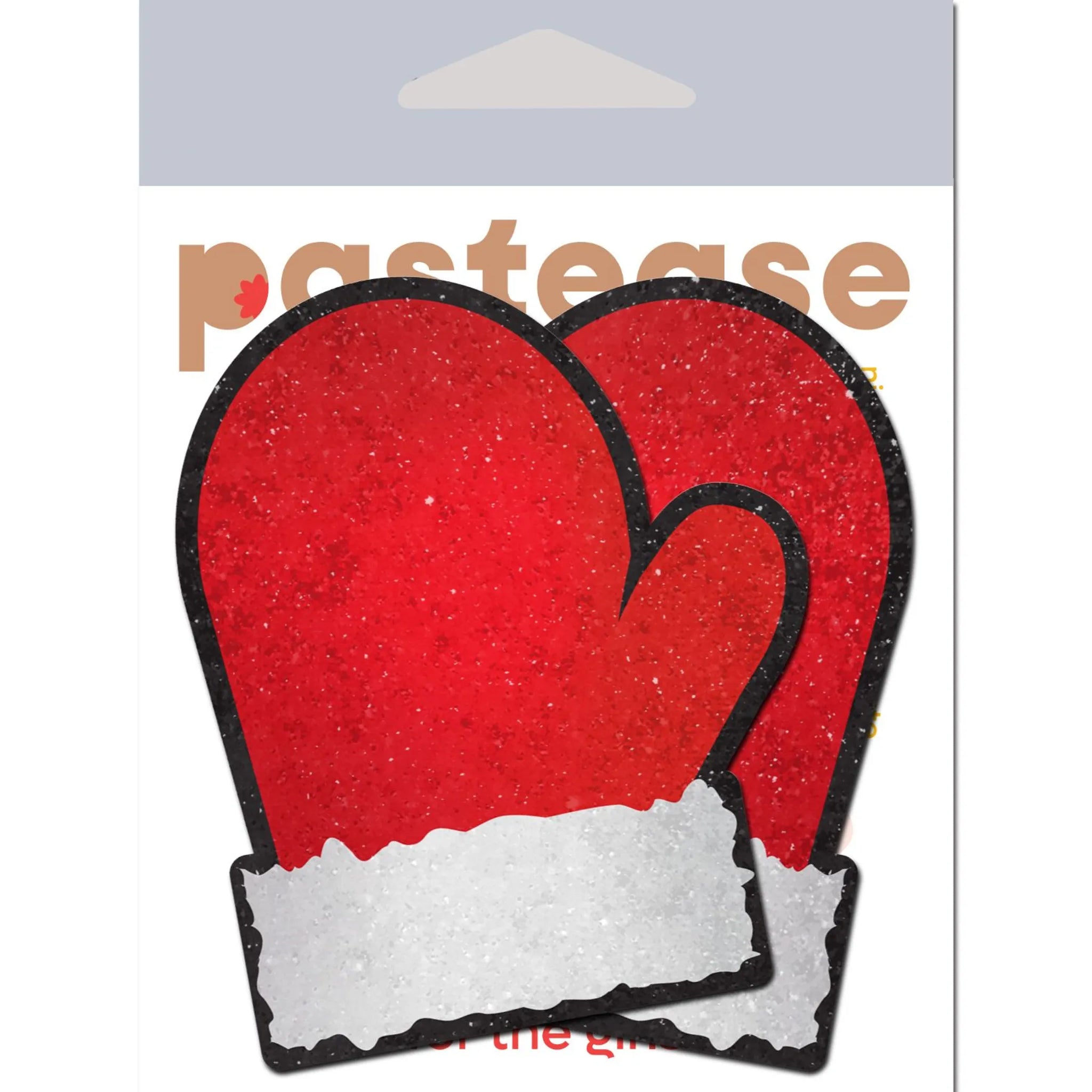 PASTEASE SANTA MITTENS