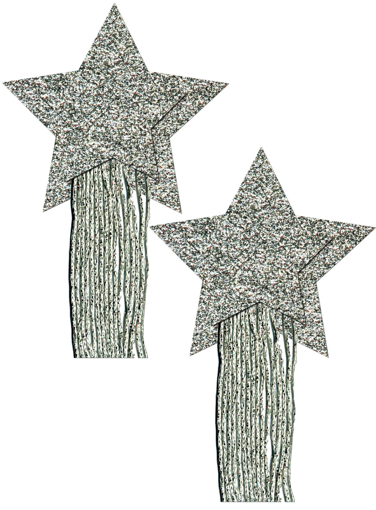 Star Tassel Silver Pasties