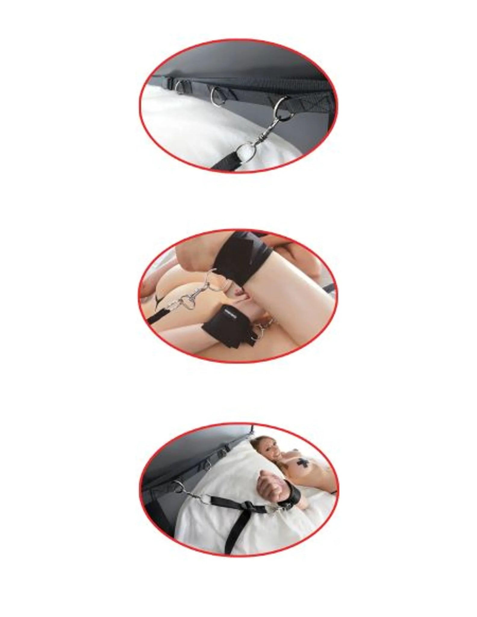 FETISH FANTASY ULTIMATE BED RESTRAINT SYSTEM
