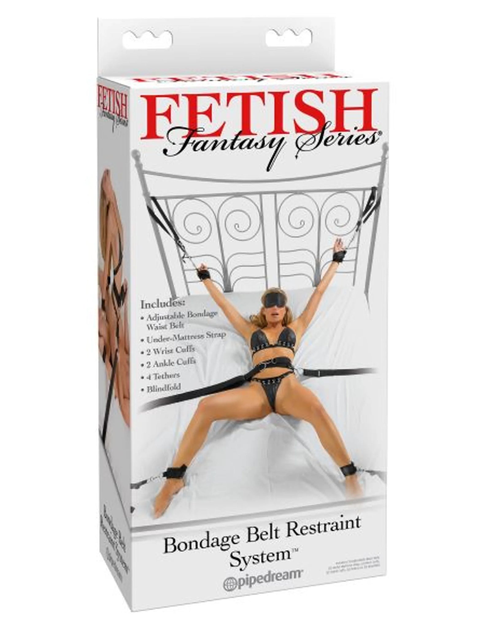 FETISH FANTASY BONDAGE BELT RESTRAINT SYSTEM