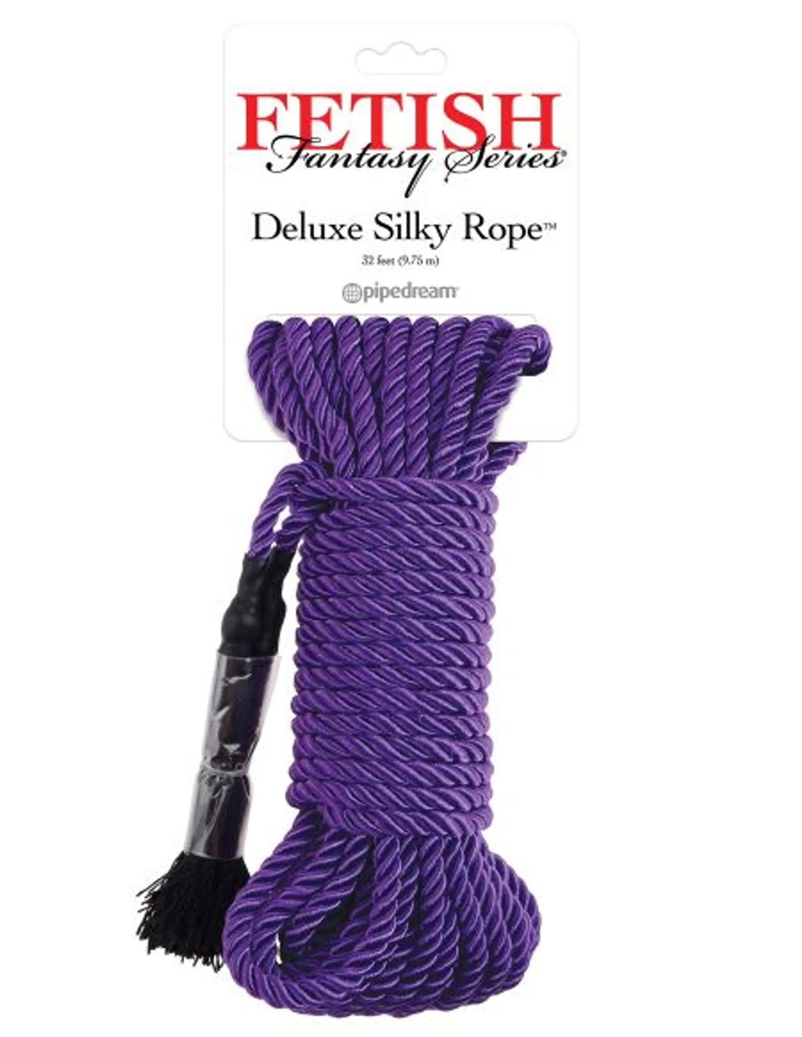 FETISH FANTASY SERIES DELUXE SILK ROPE PURPLE