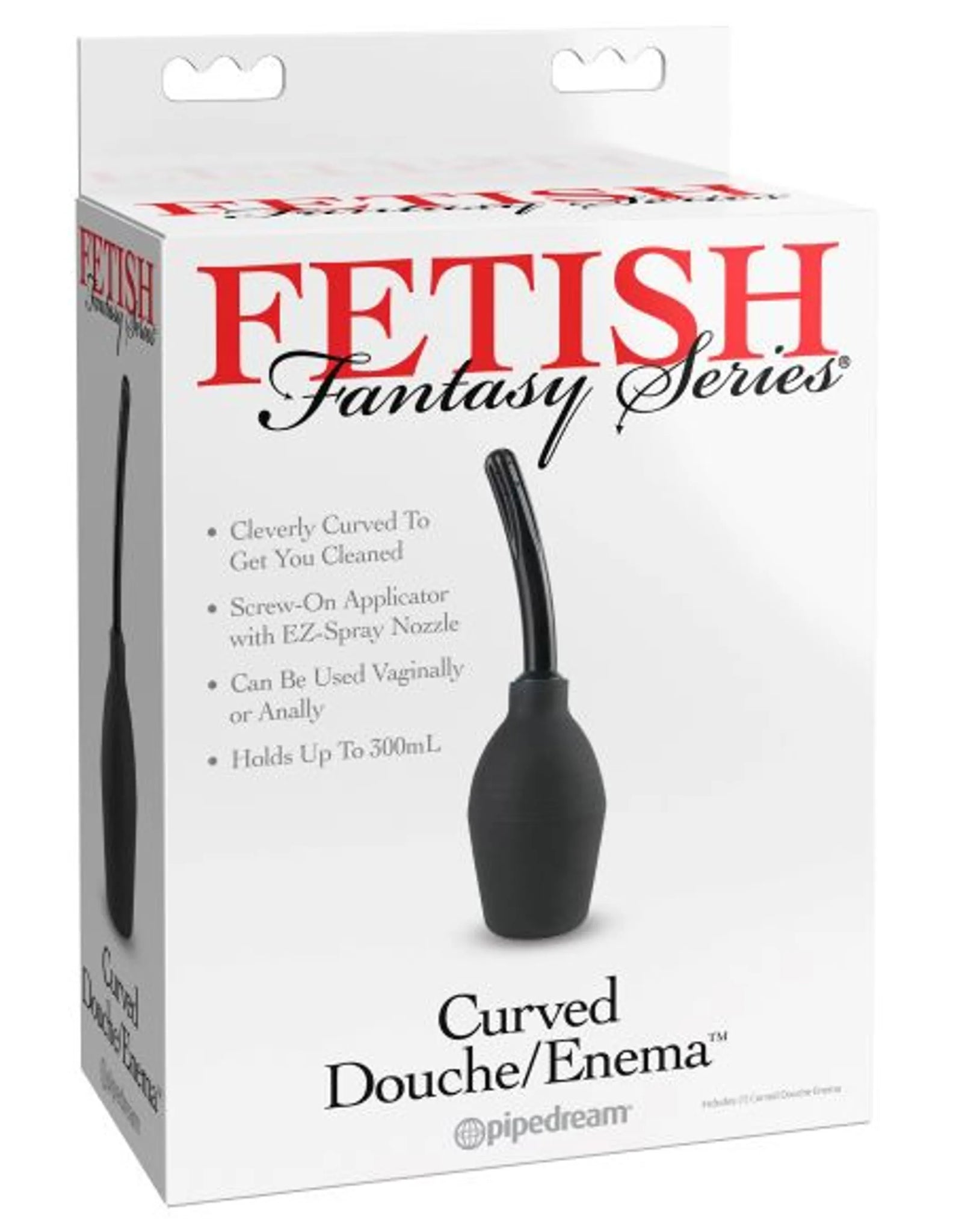 Curved Douche & Enema for Gentle, Stimulating Cleansing