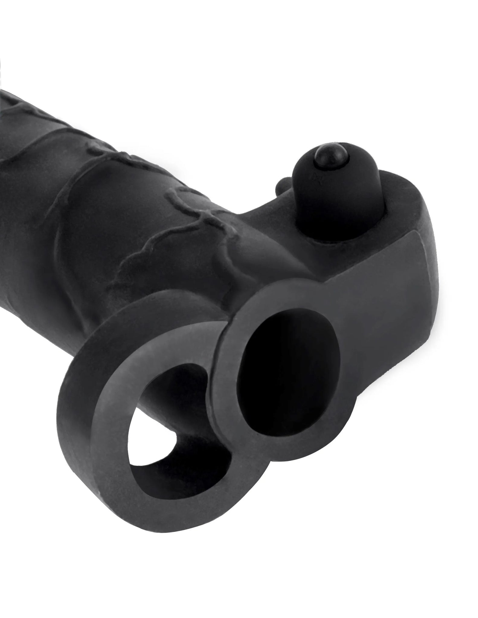 Fantasy X-Tensions Vibrating Real Feel 2" Extension – Black (by Pipedream)