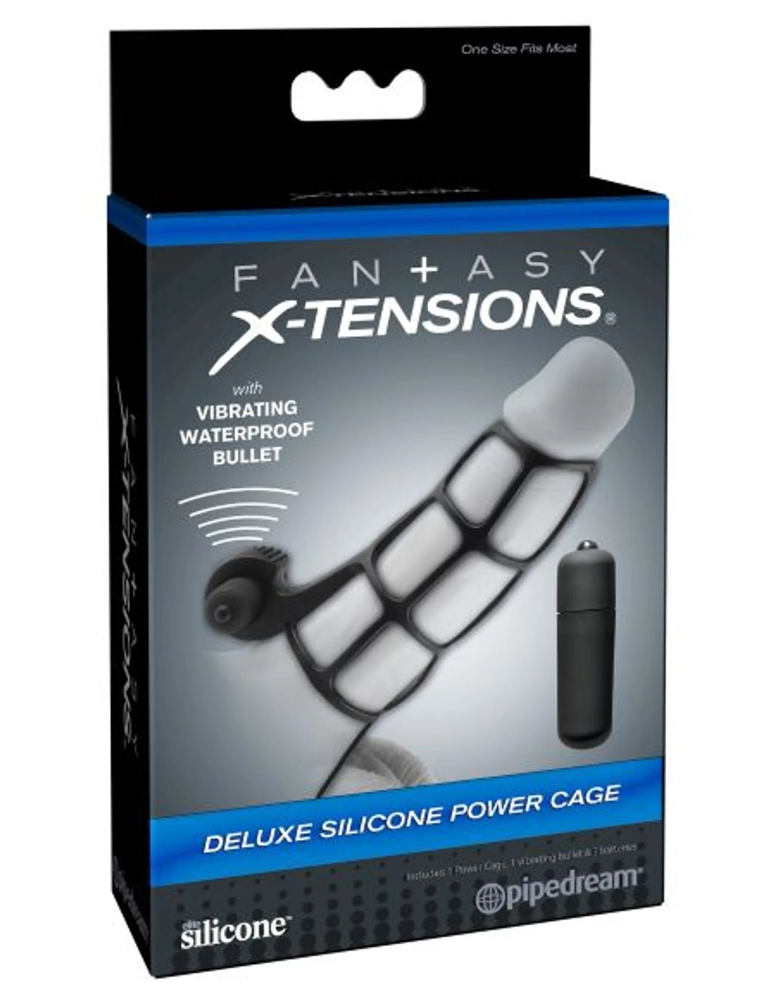 Fantasy X-Tensions Deluxe Silicone Power Cage