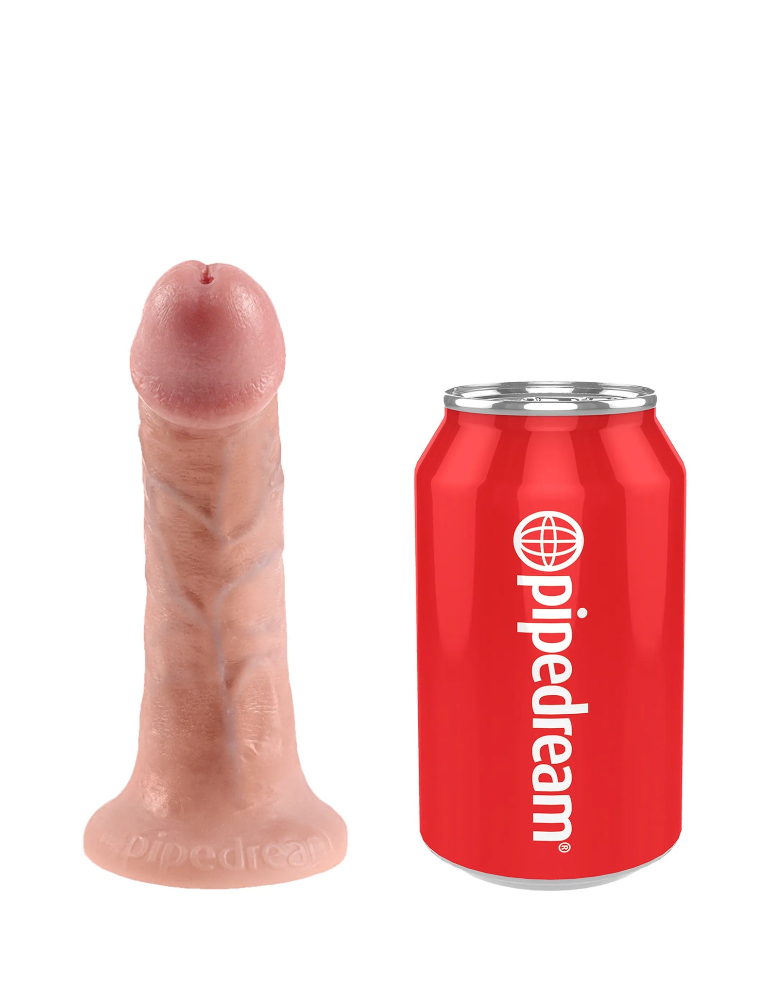 KING COCK STRAP ON HARNESS W/ 6 IN COCK LIGHT