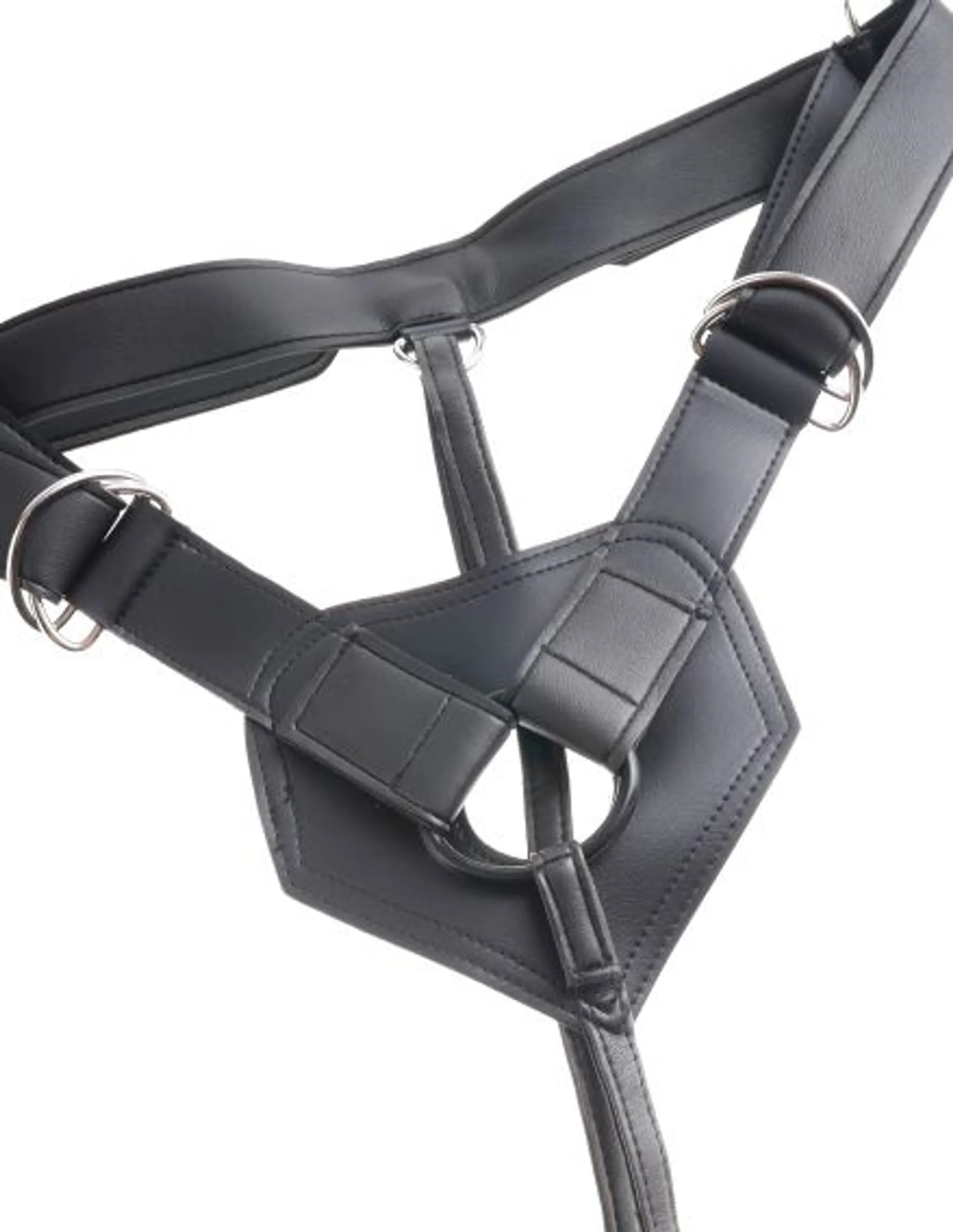 KING COCK STRAP ON HARNESS W/ 9 IN COCK TAN