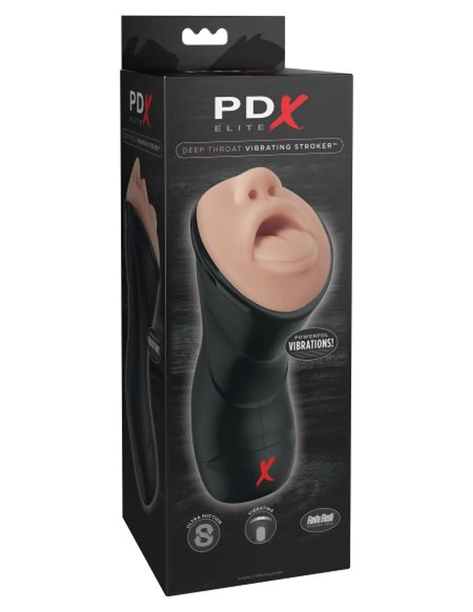 Deep Throat Vibrating Stroker