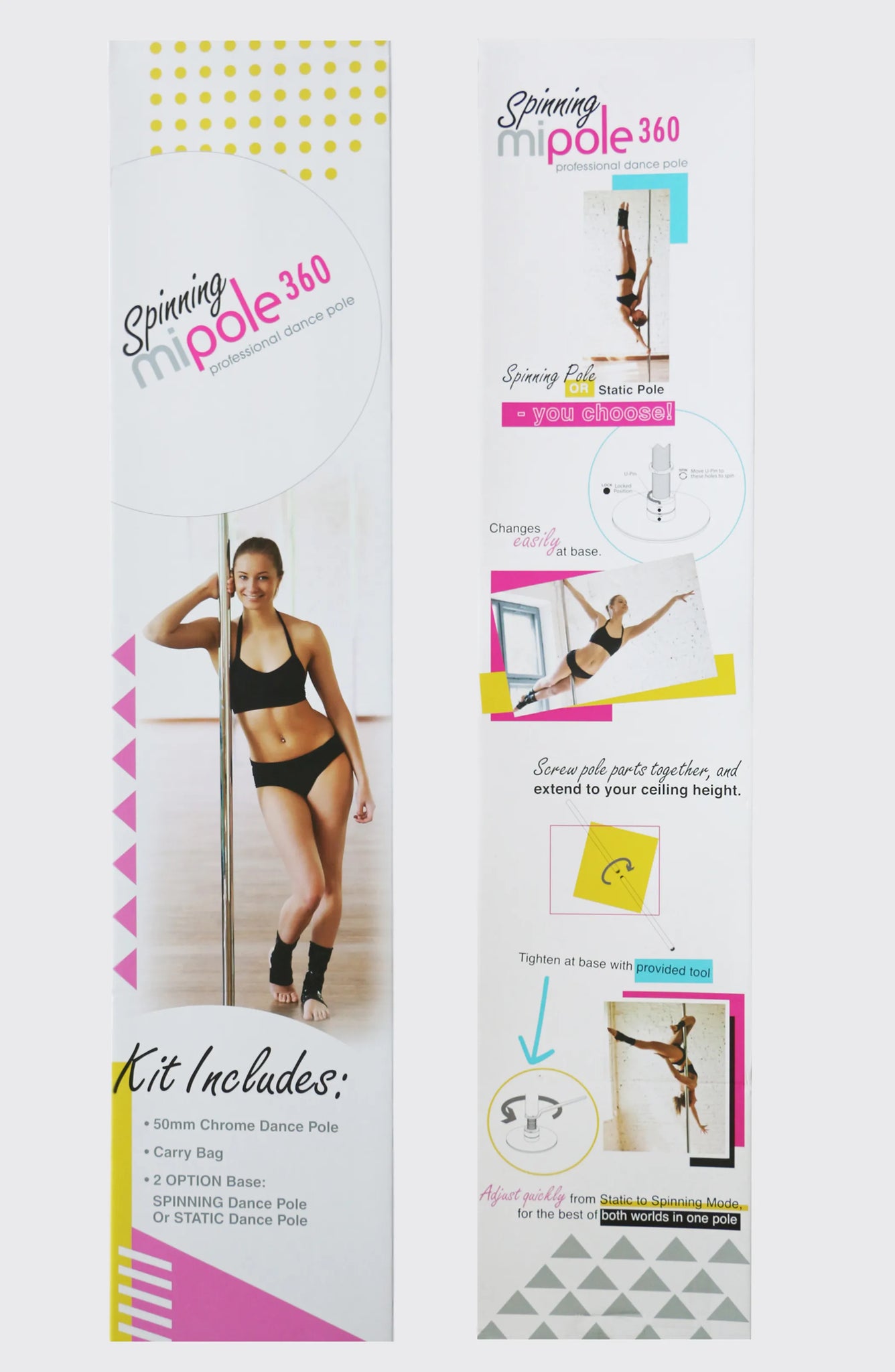 MI POLE SPINNING PROFESSIONAL DANCE POLE