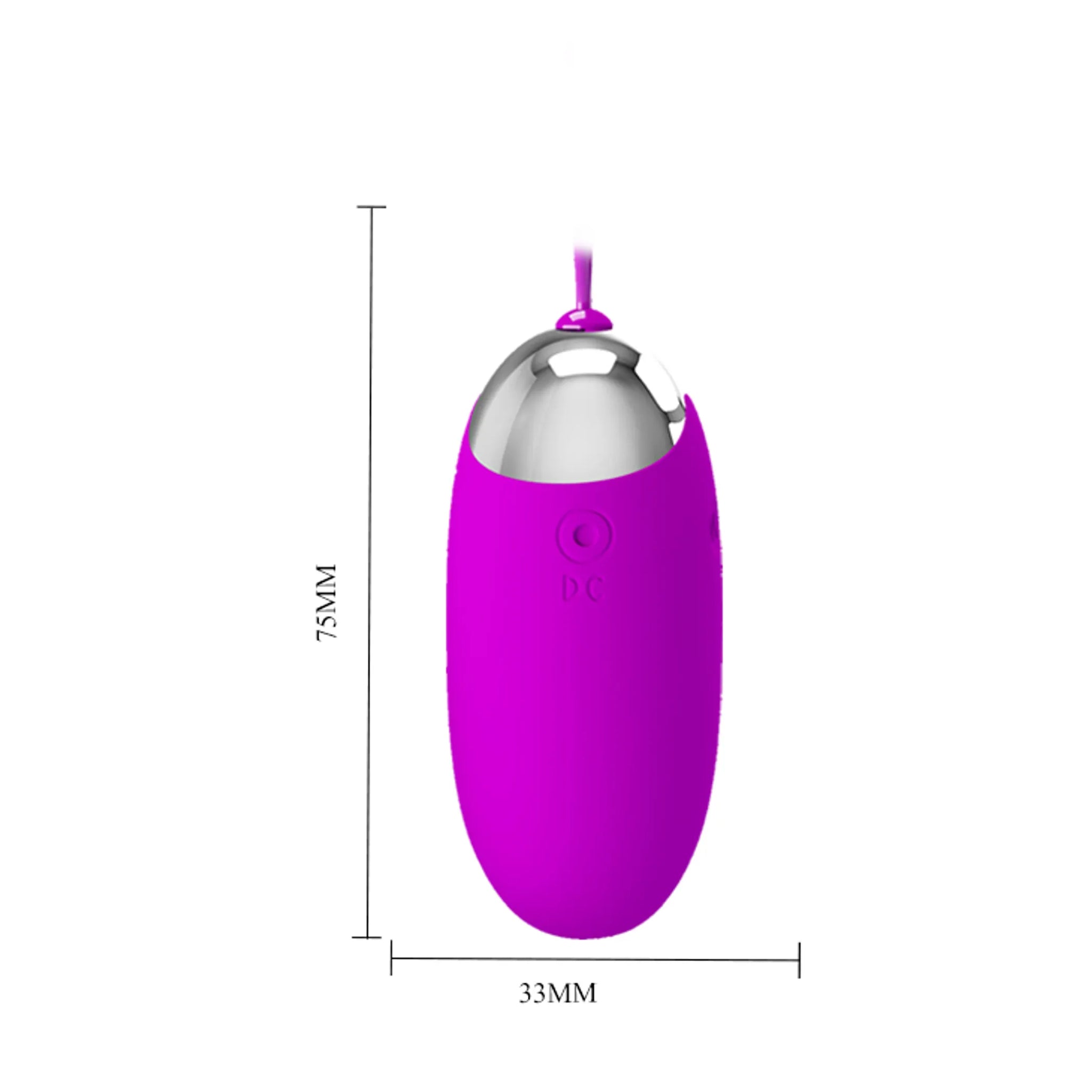 Joanna Rechargeable Bullet Vibrator in Purple
