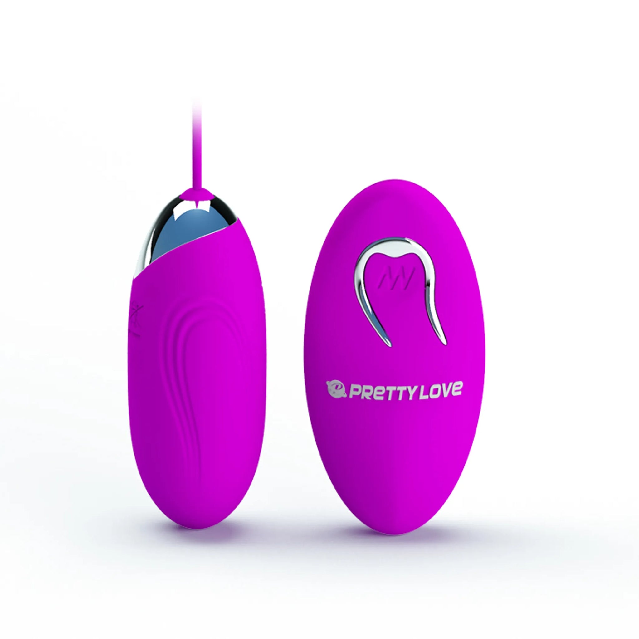 Remote Control Bullet Vibrator with 12 Vibration Settings, Purple