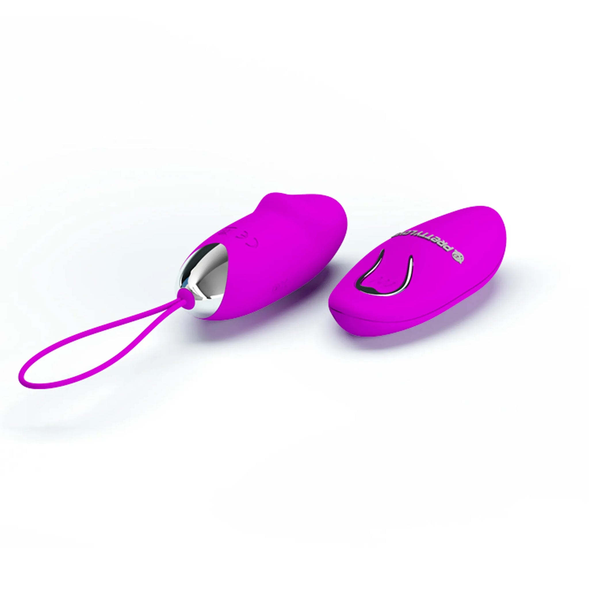 Remote Control Bullet Vibrator with 12 Vibration Settings, Purple