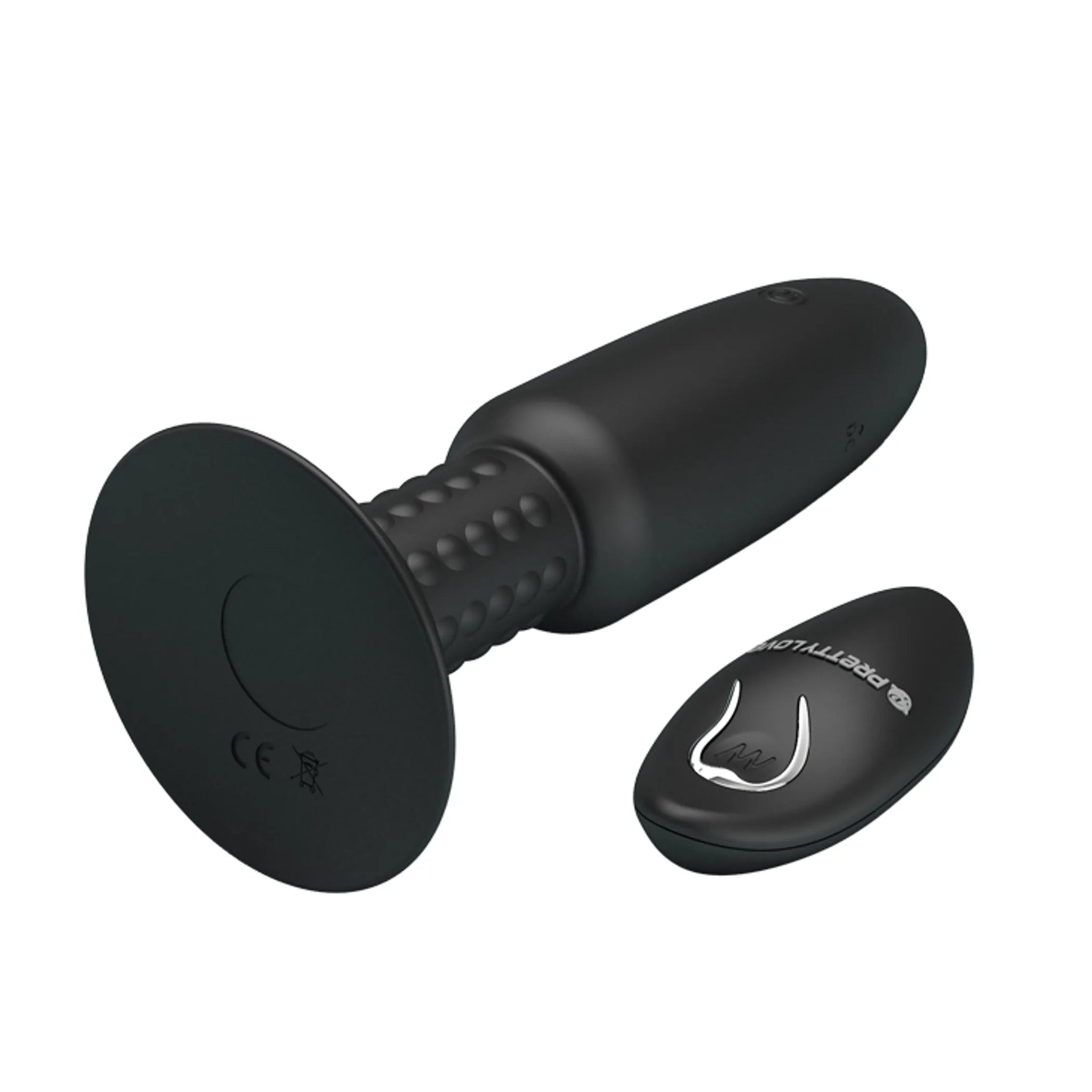 (D) PRETTY LOVE BEADED FOR EXT PLEASURE BUTT PLUG W/ REMOTE