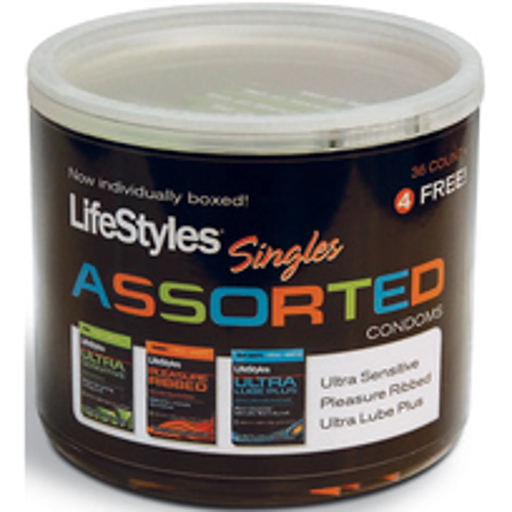 LIFESTYLES ASSORTED SINGLES 40 PC JAR