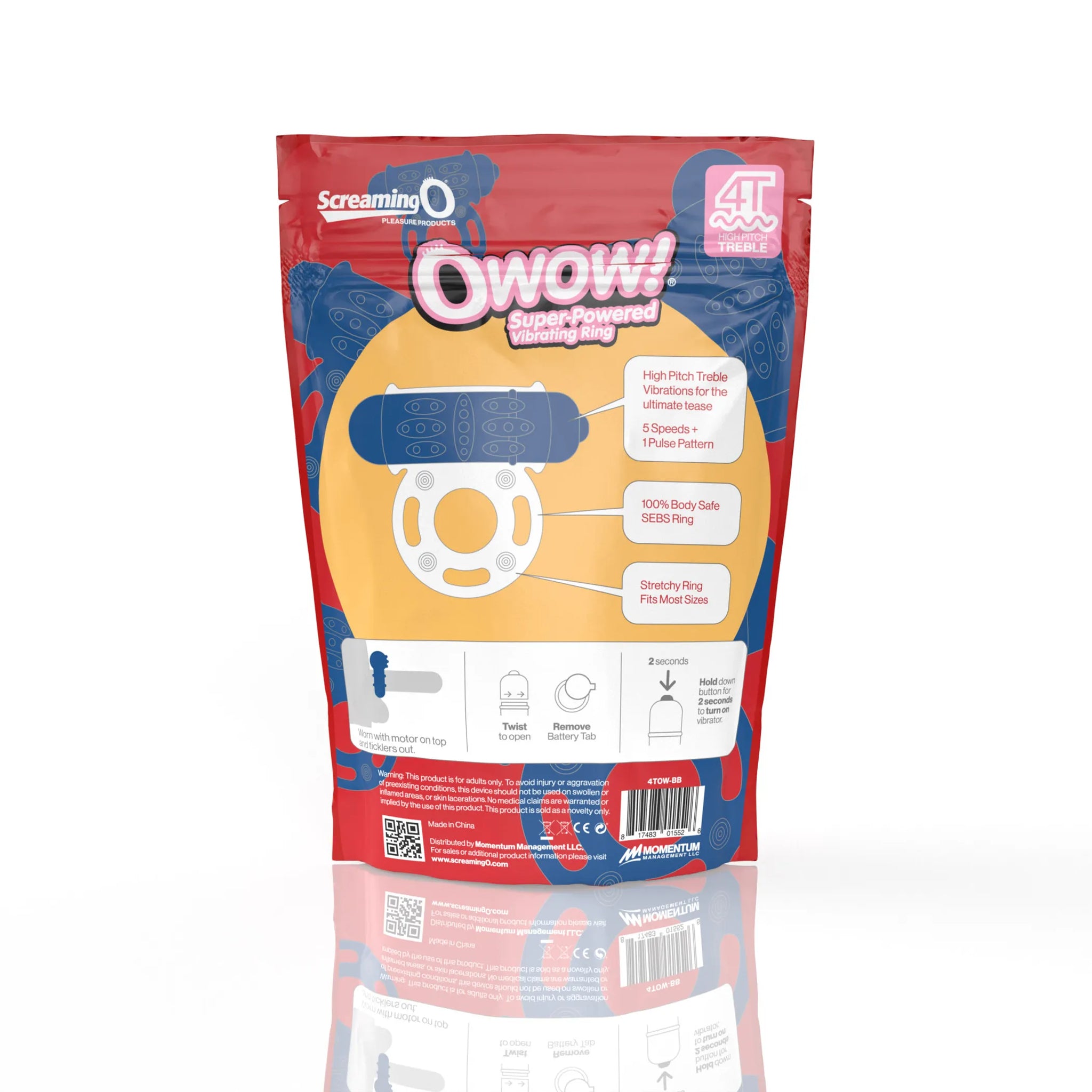 SCREAMING O 4T OWOW BLUEBERRY (TREBLE)