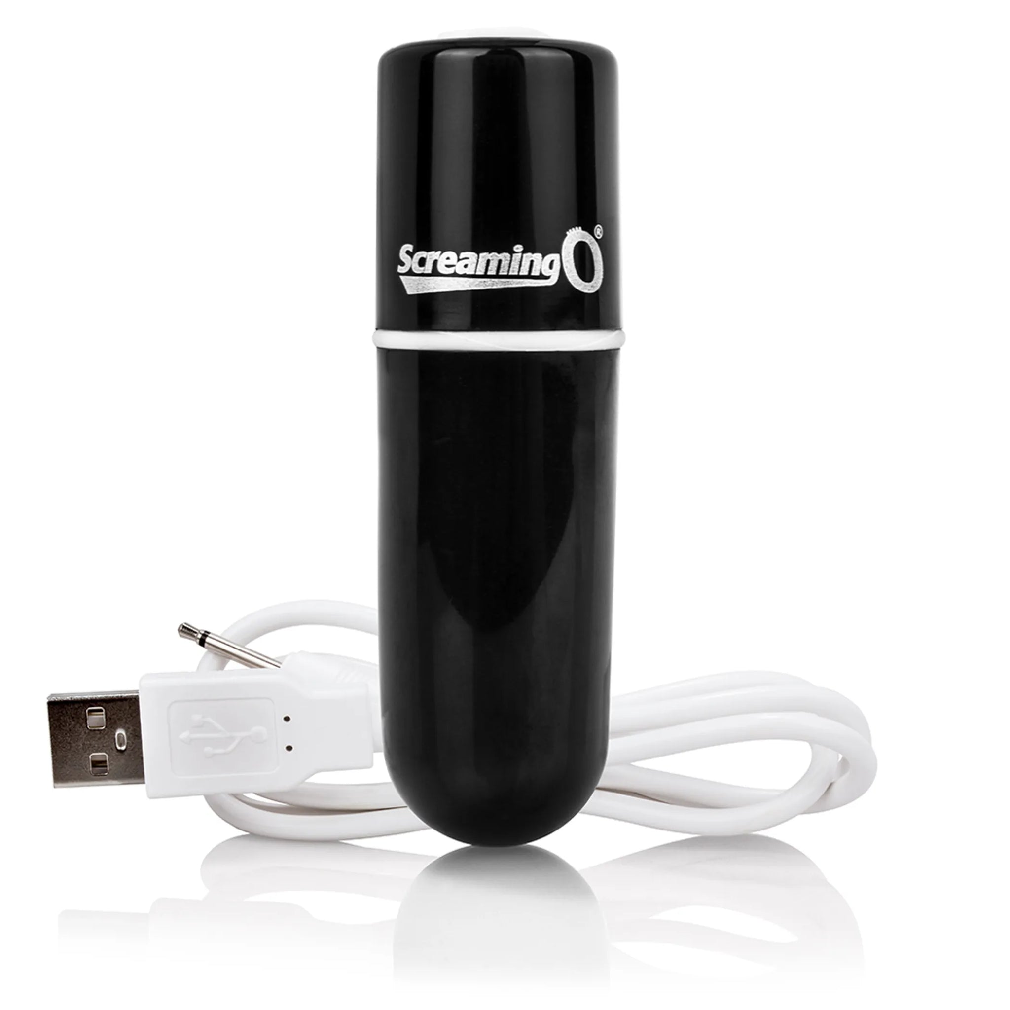 SCREAMING O CHARGED VOOOM RECHARGEABLE BULLET VIBE BLACK