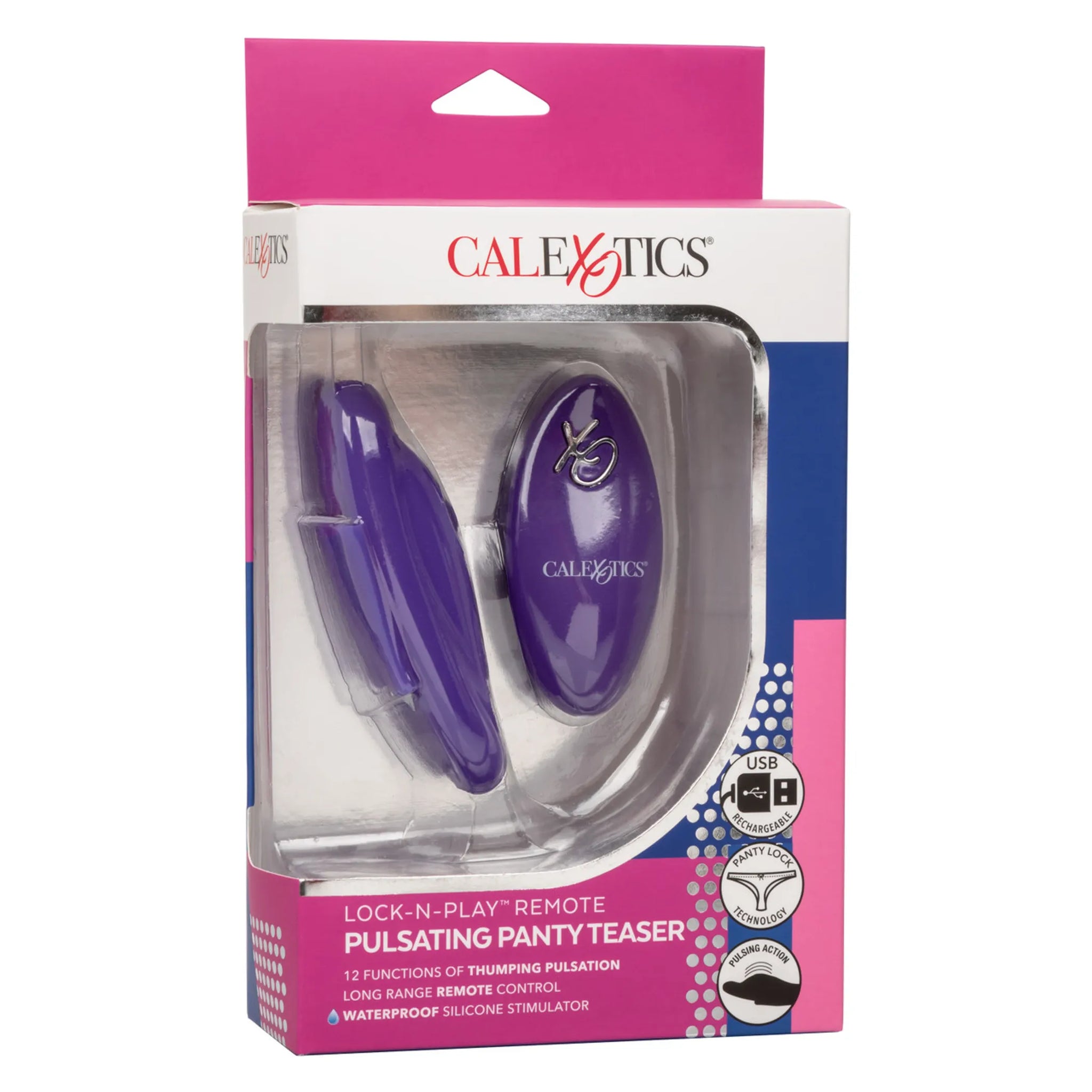 Lock-N-Play Remote Pulsating Panty Teaser
