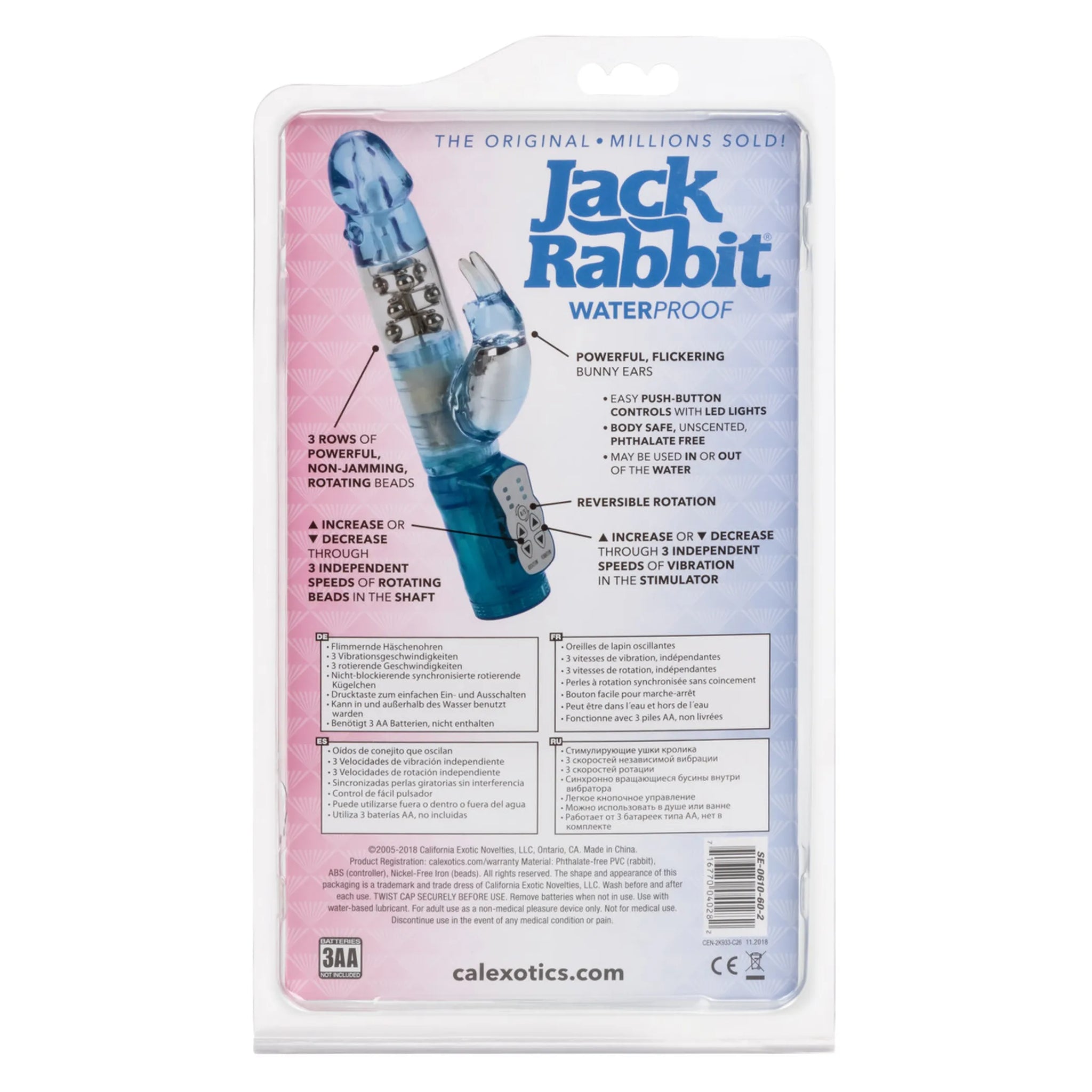 JACK RABBIT BLUE W/P
