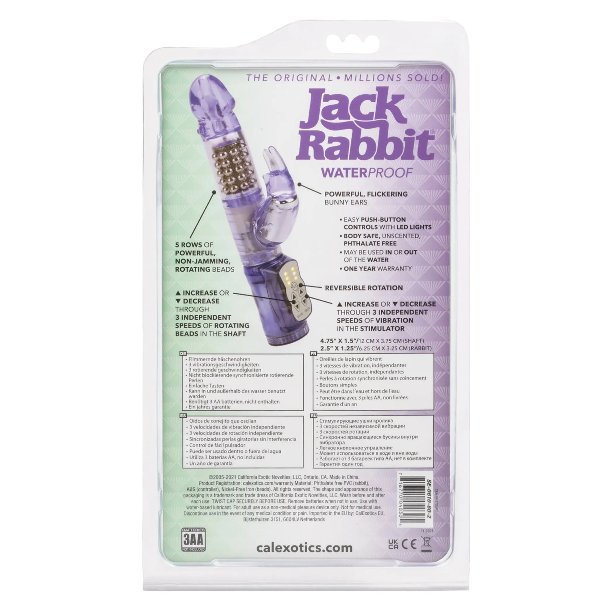 JACK RABBIT PURPLE W/P