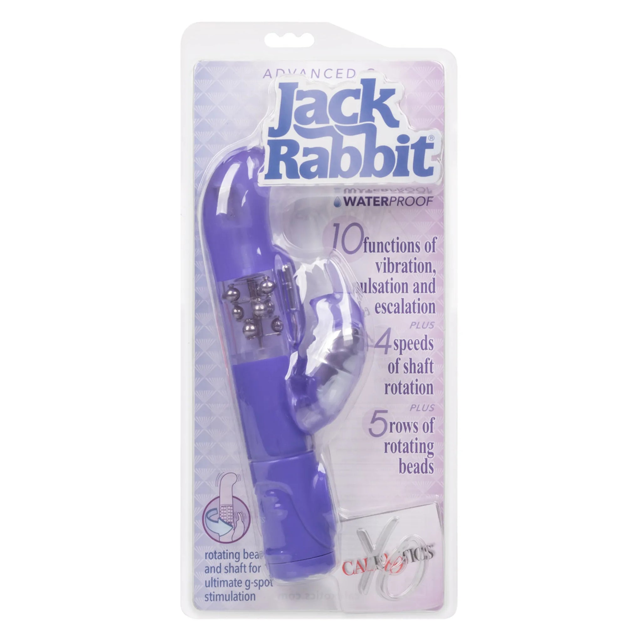 Advanced G Jack Rabbit Vibrator Purple