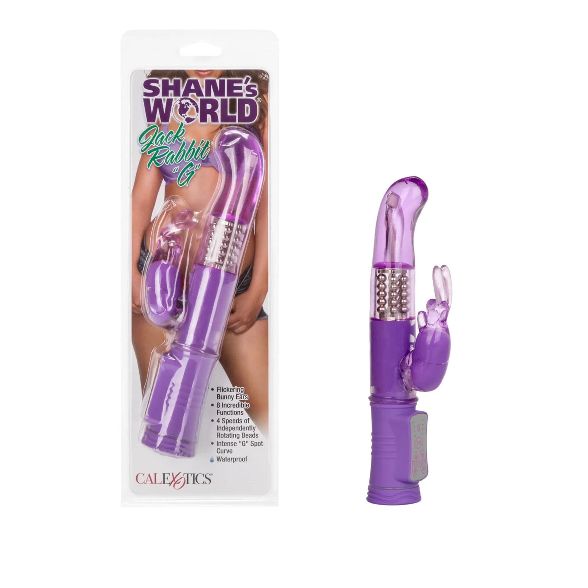 Jack Rabbit G Vibrator Purple